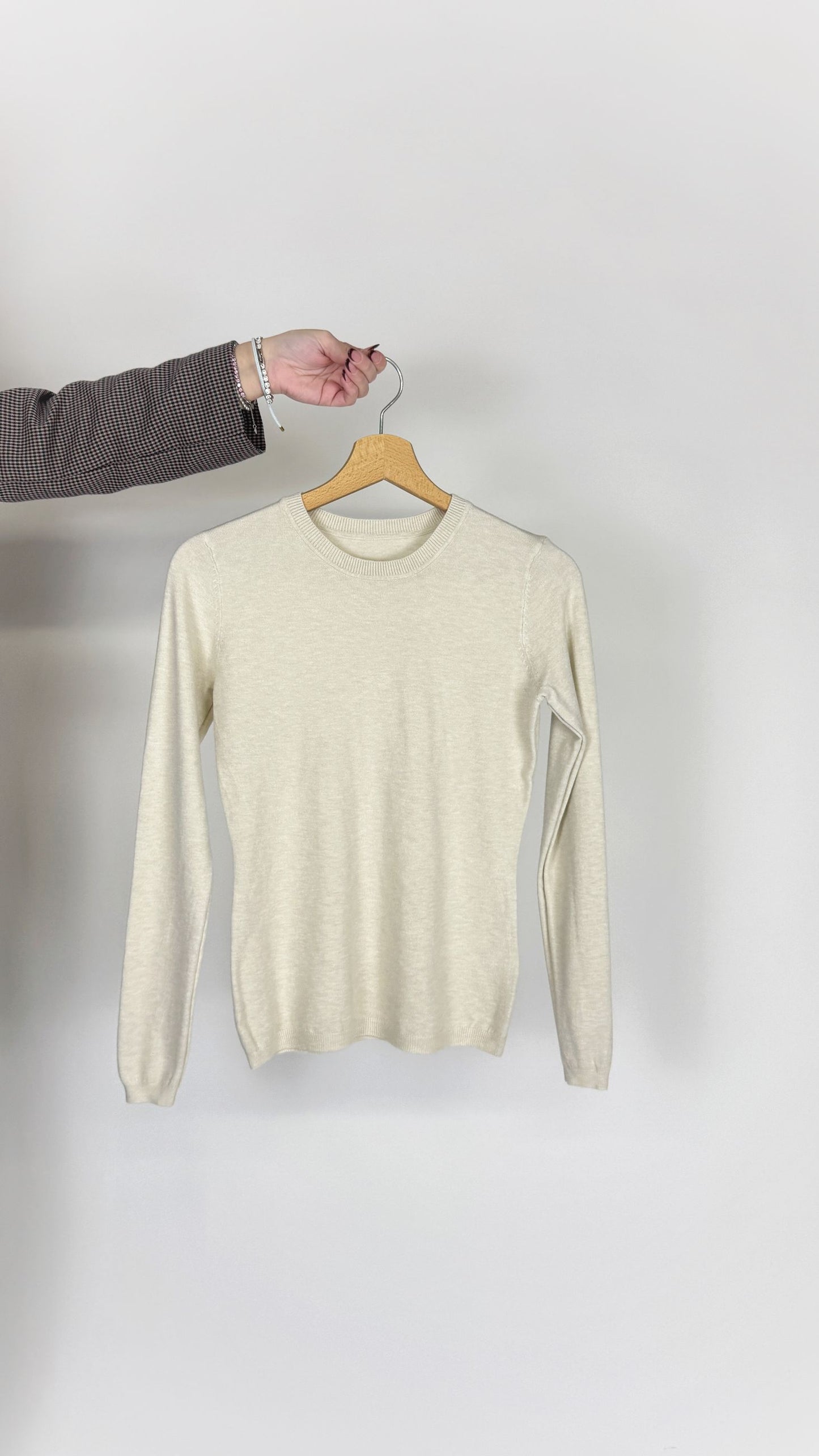 Maglia girocollo basic