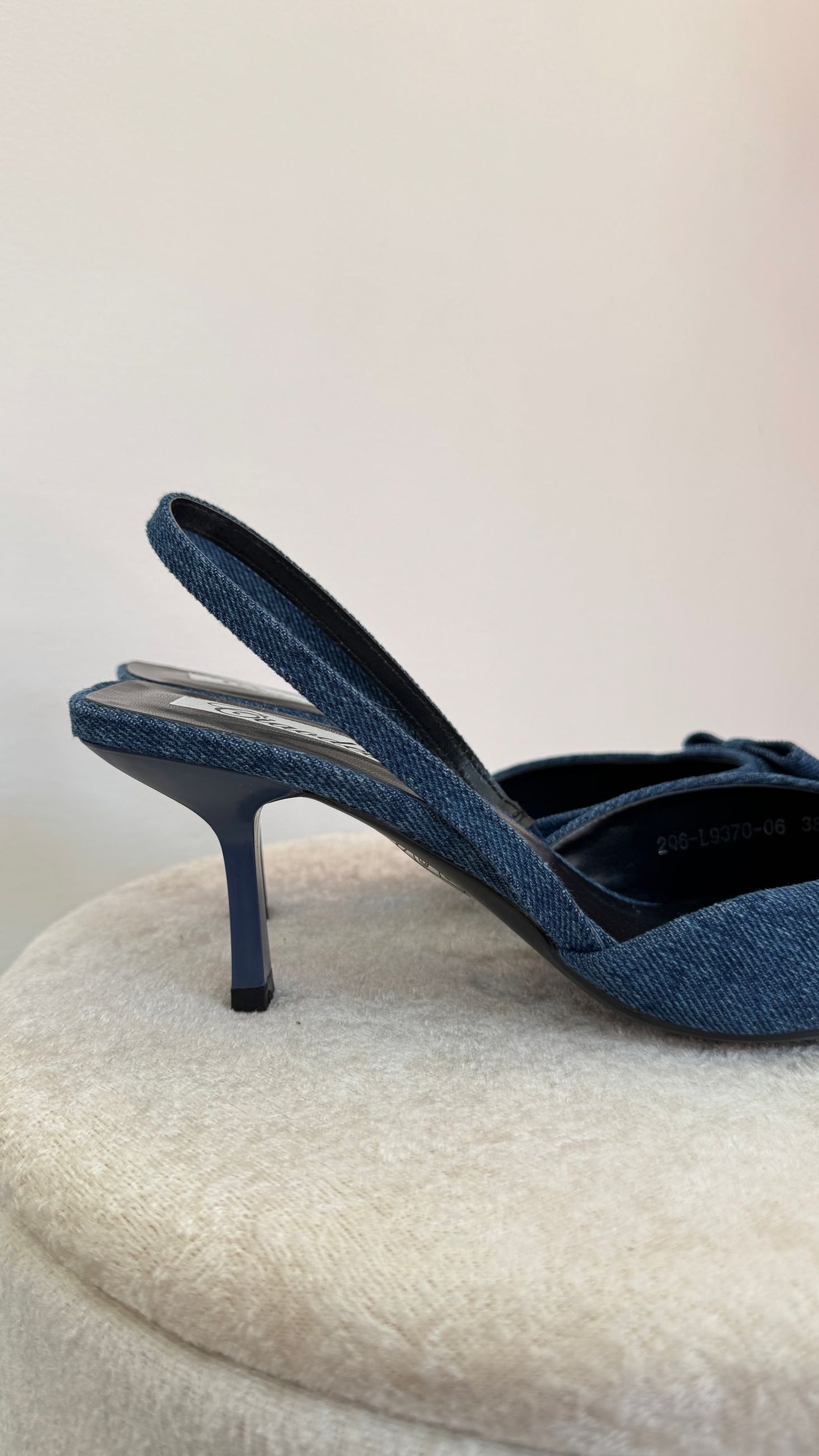 Decolletè in denim