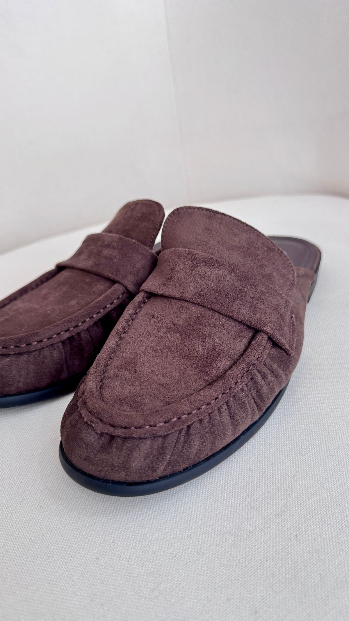 Sabot mocassino marrone