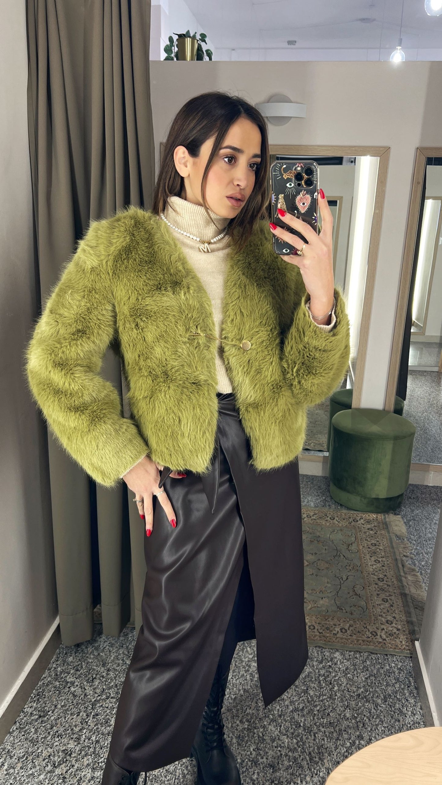 EcoPelliccia 'Holly' Verde