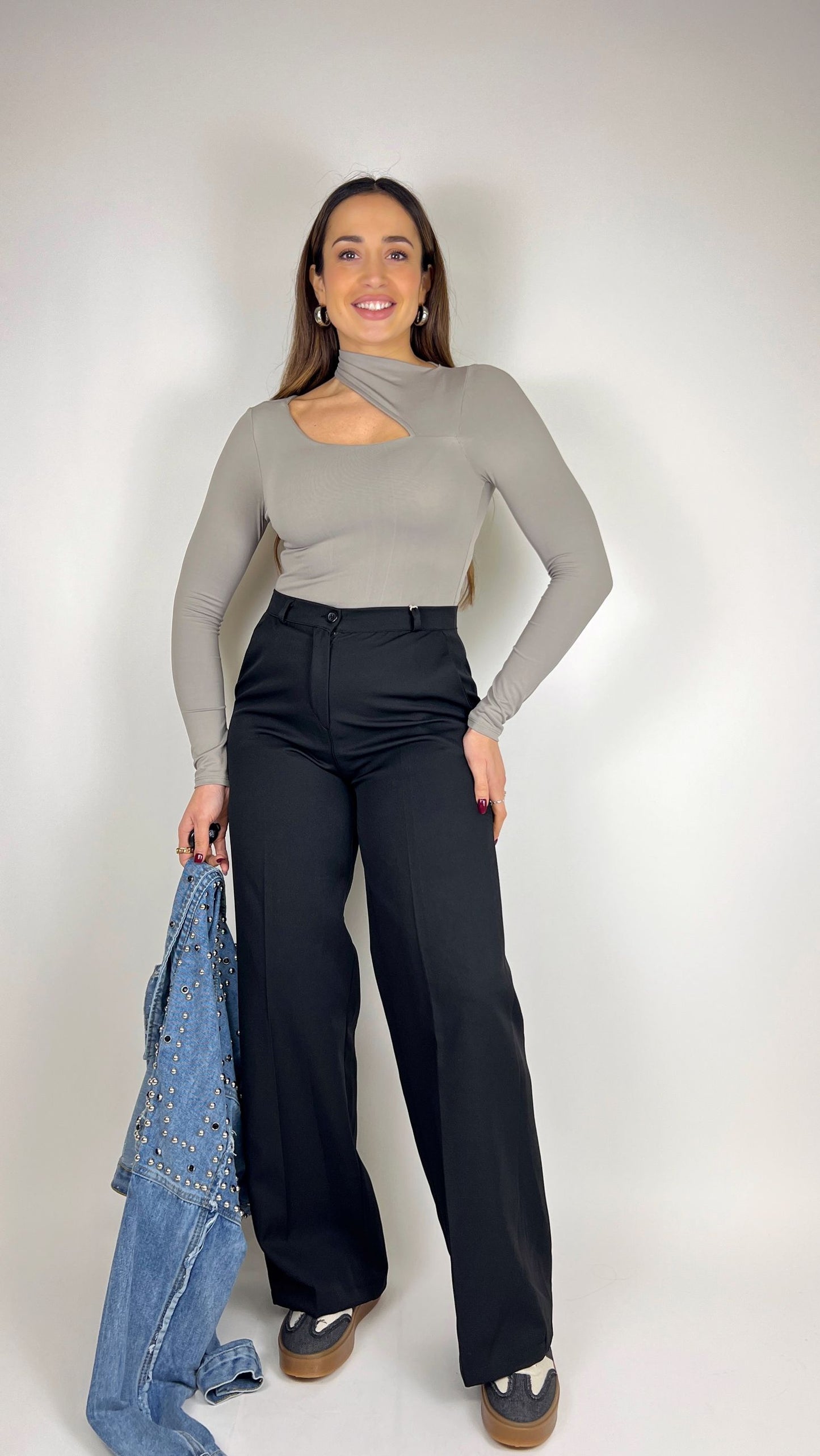 Pantalone palazzo classico