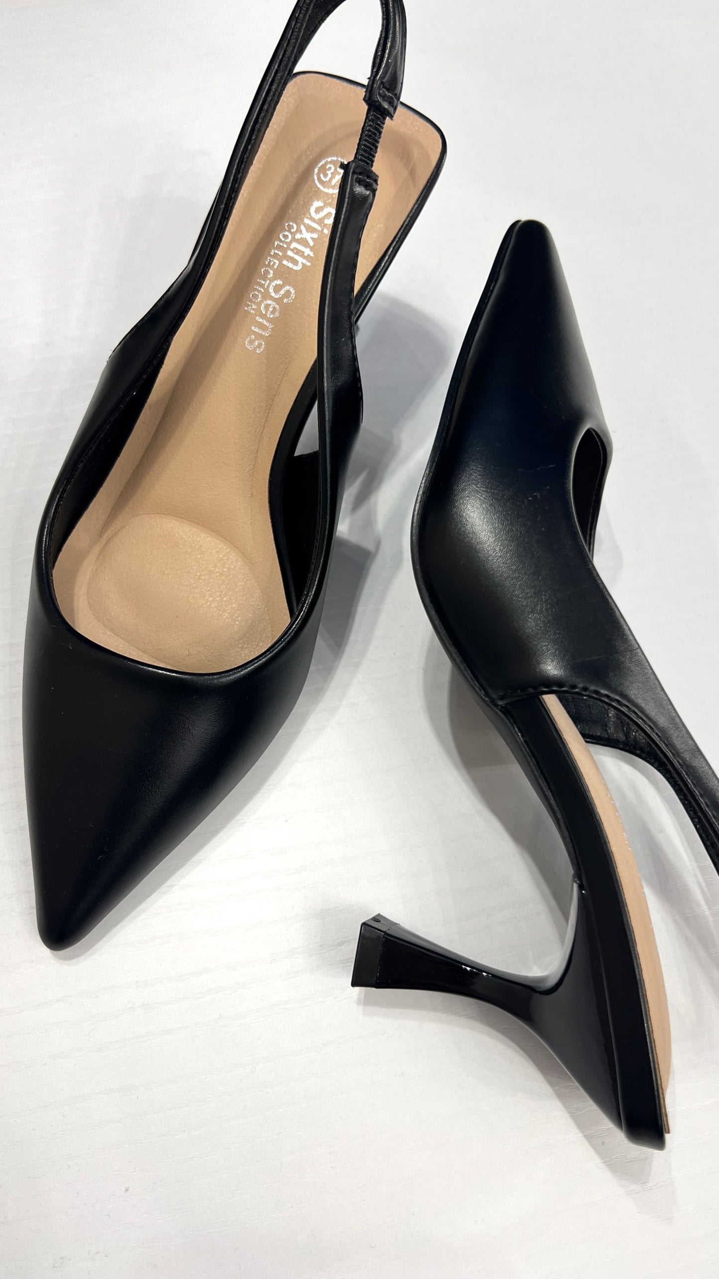 Dècolletè Slingback Nere