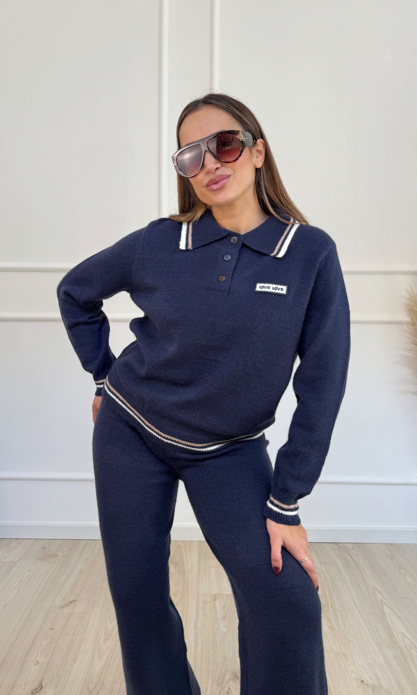 Coordinato polo 'Love'