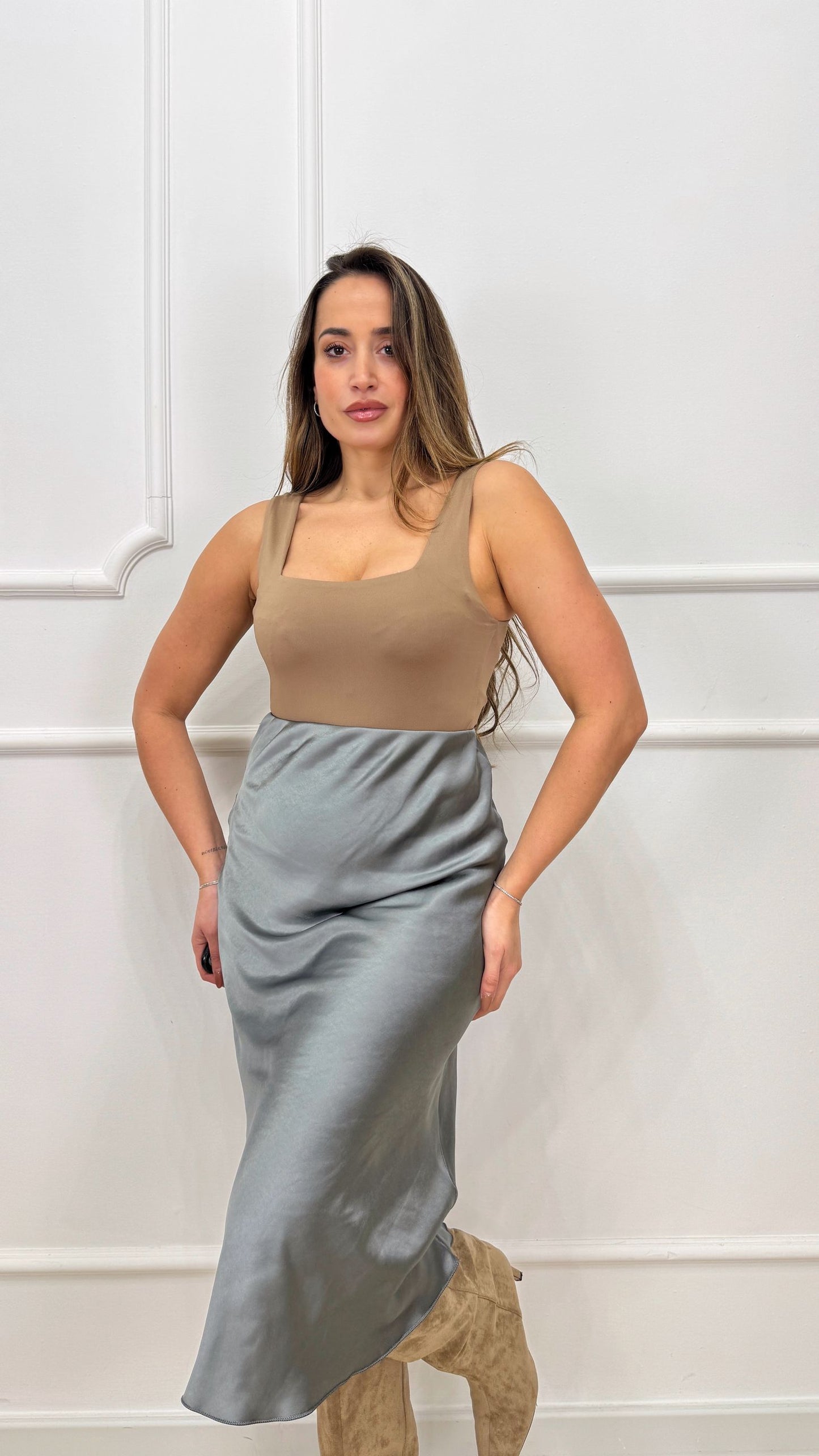 Body scollo quadrato