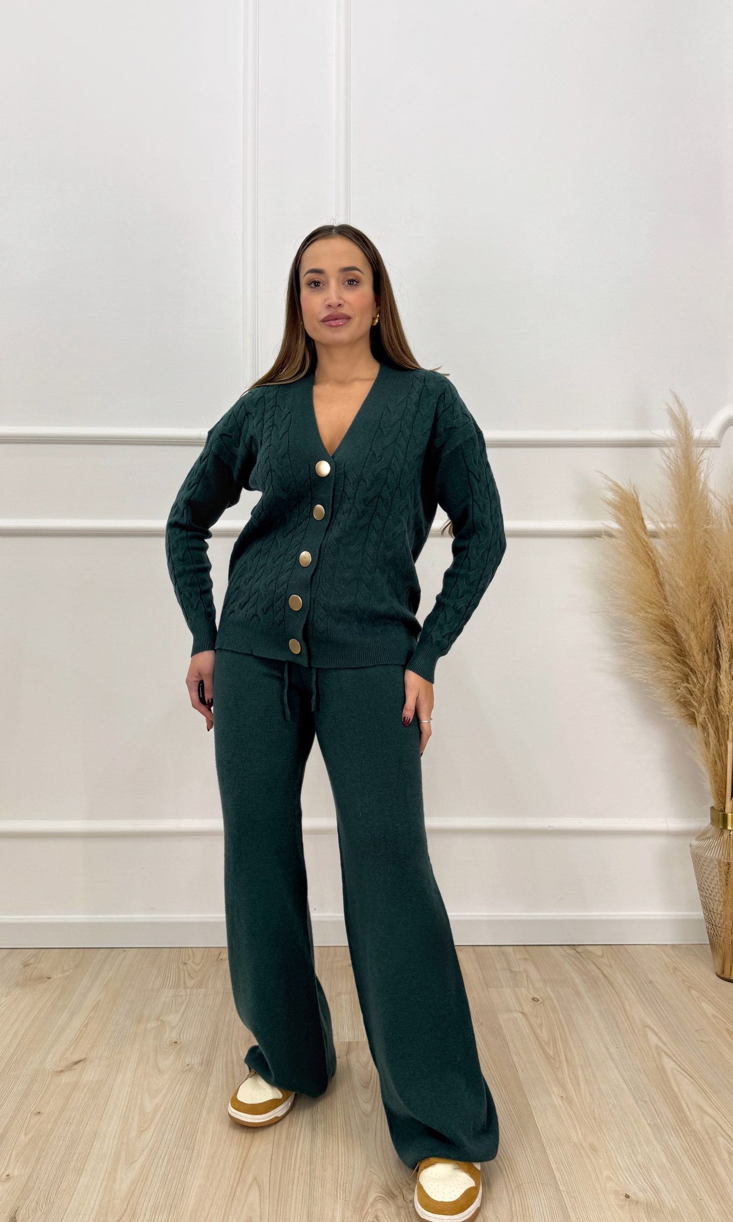 Coordinato con trecce 'Silvia'