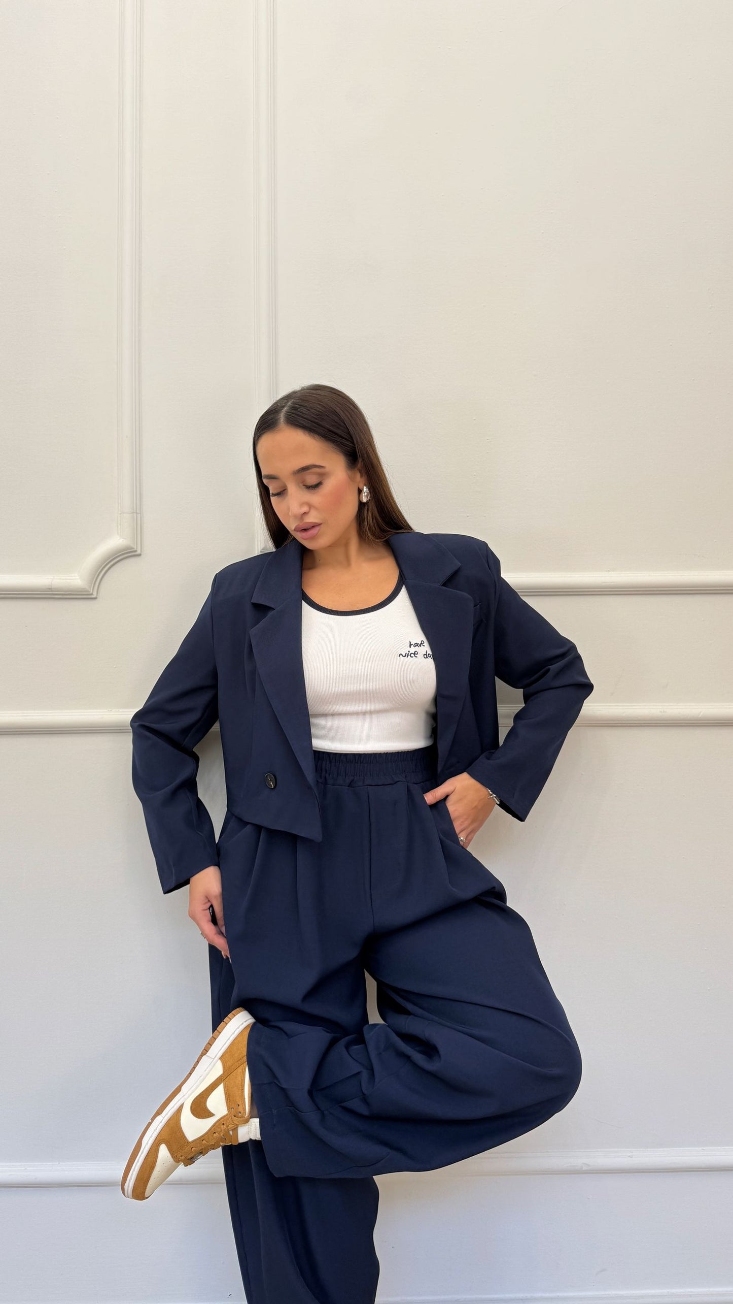 Tailleur over balloon