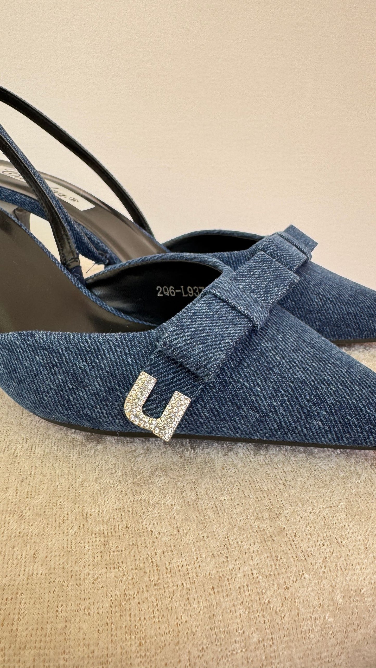 Decolletè in denim