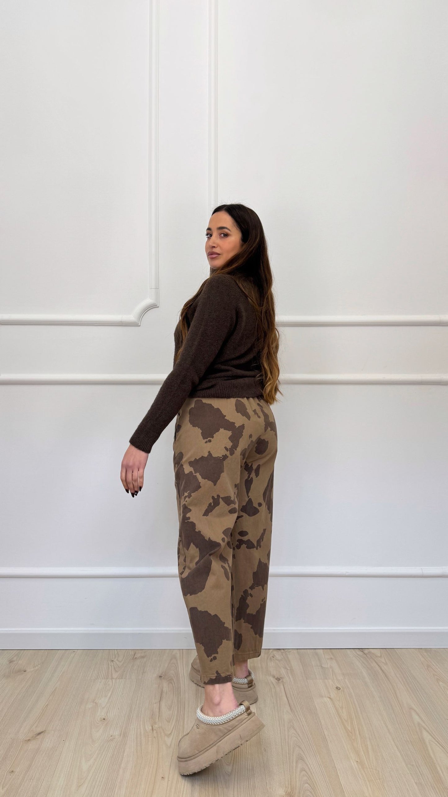 Pantalone ballon muccato