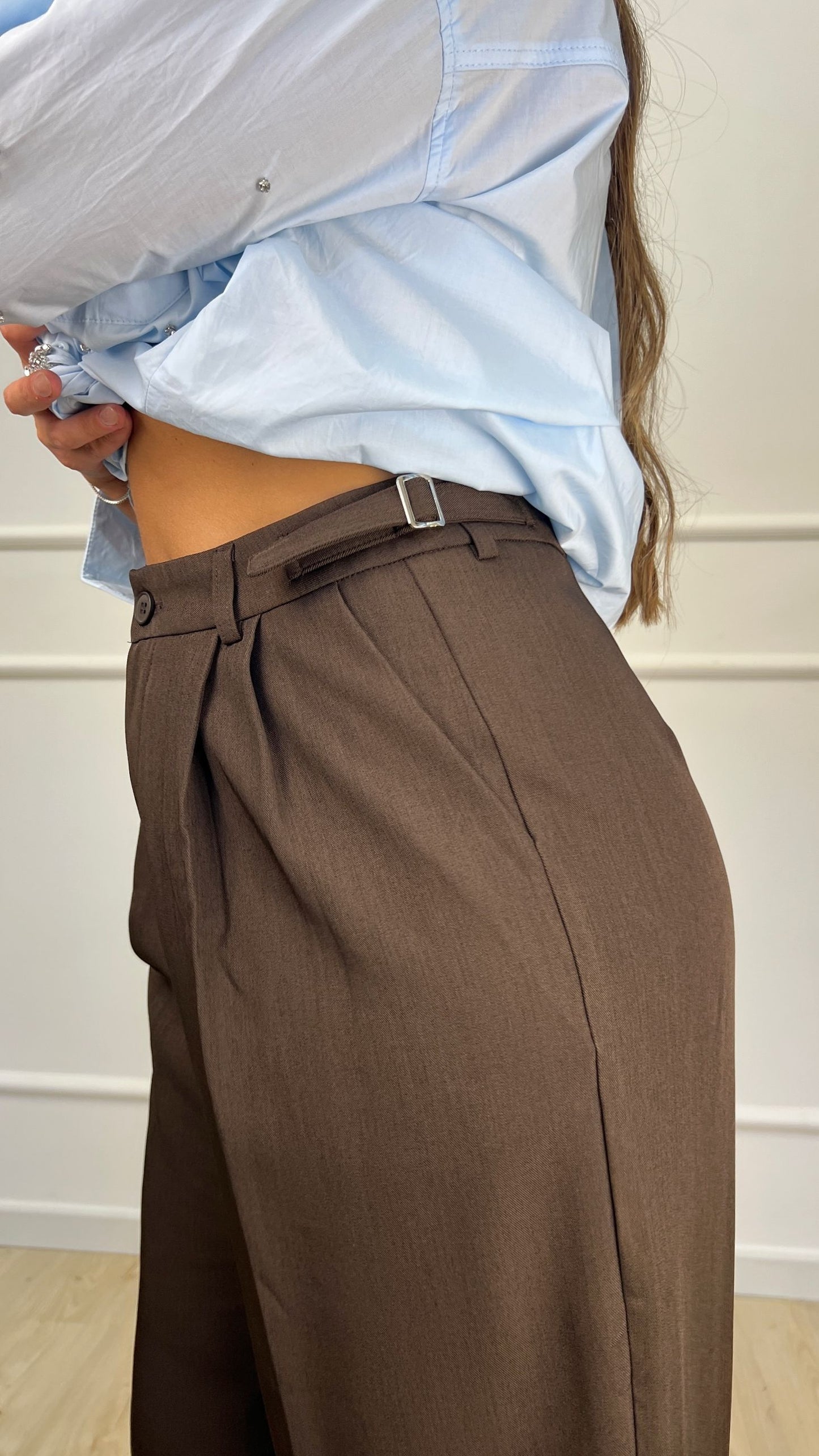 Pantalone 'Fabi' Marrone