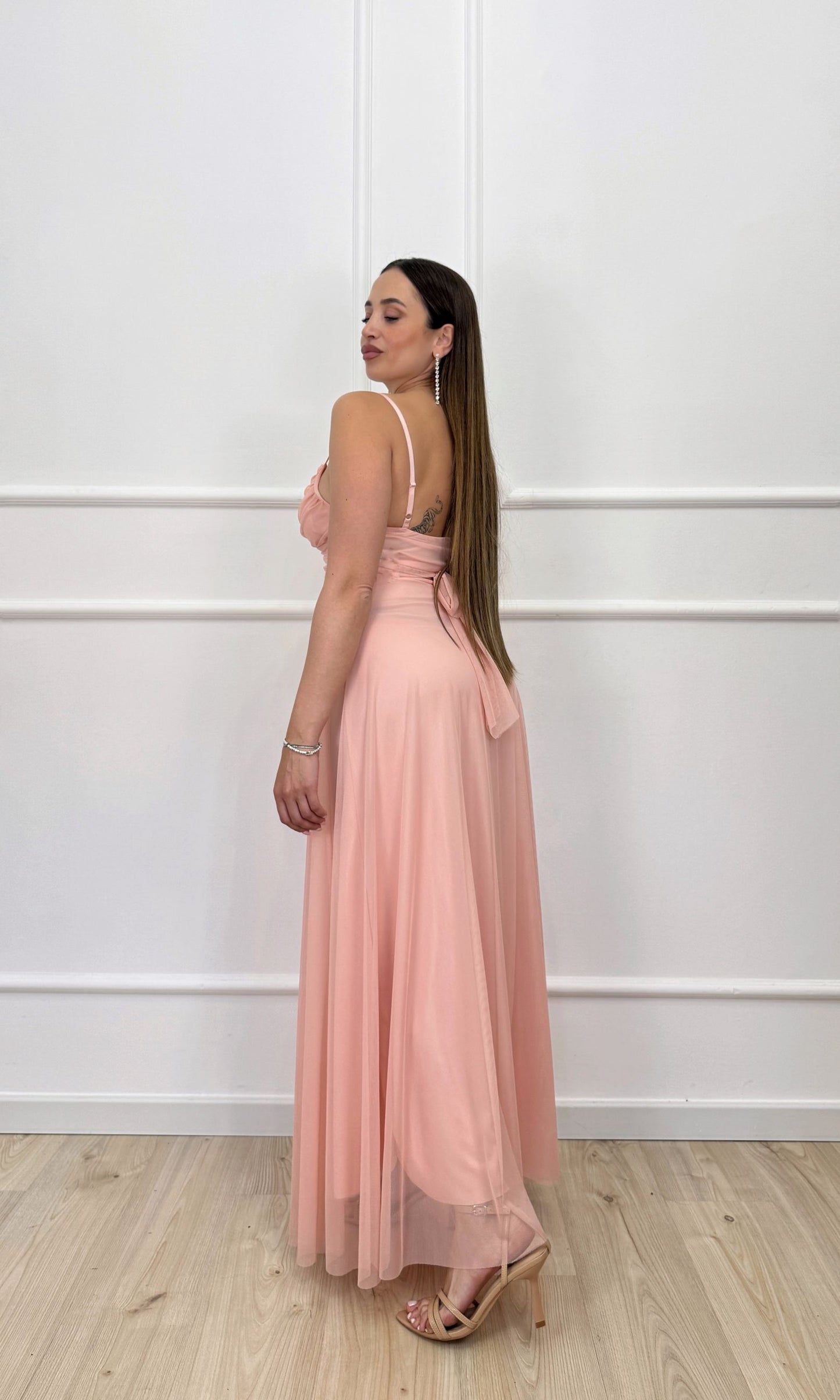 Vestito tulle morbido