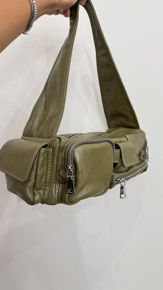 Borsa multitasking verde