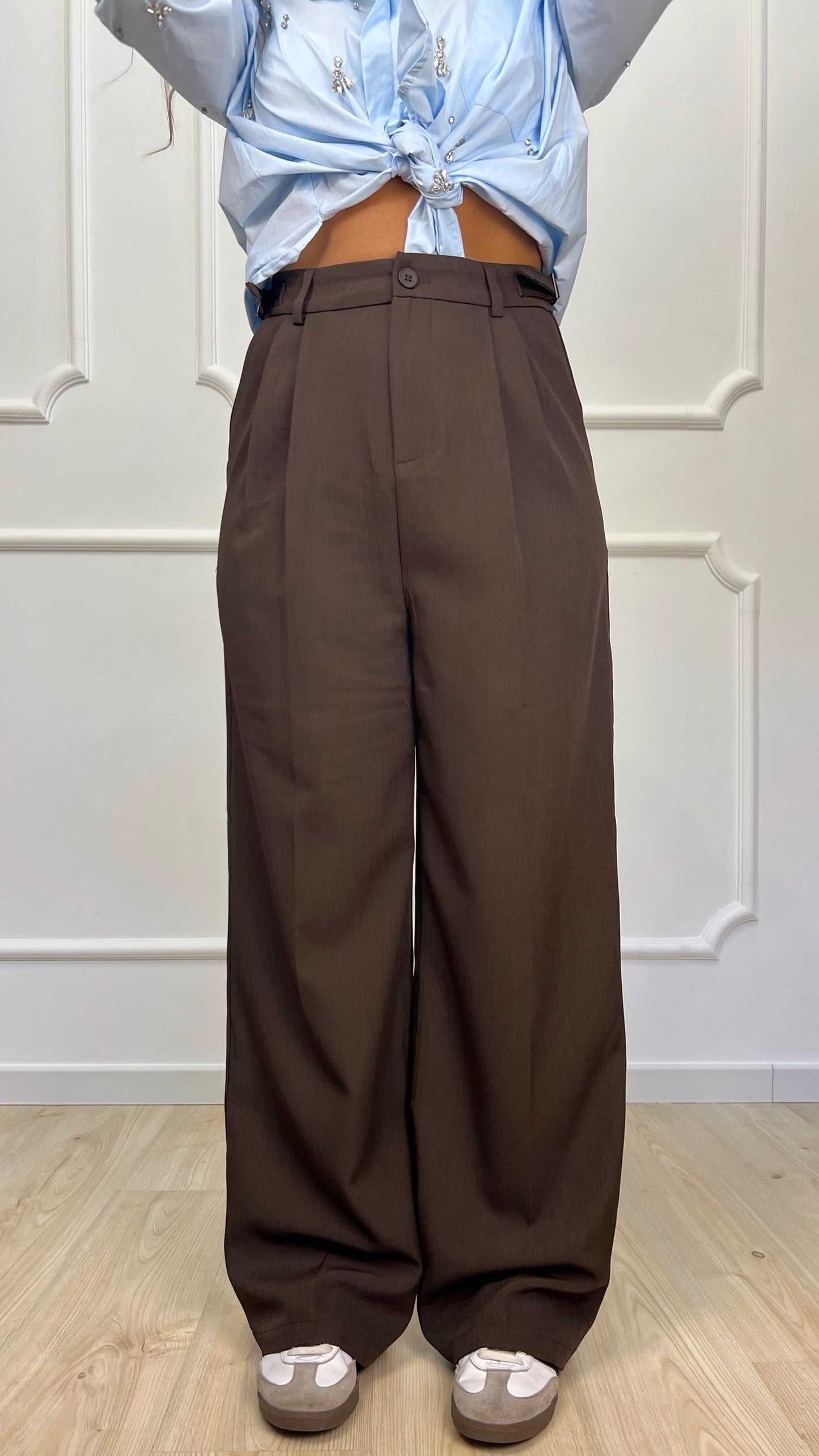 Pantalone 'Fabi' Marrone