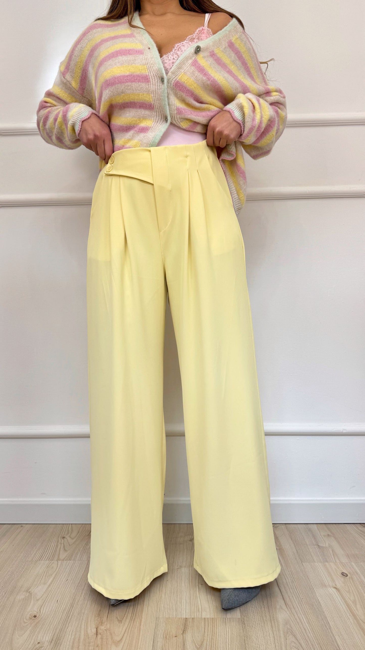 Pantalone con pences 'Spring'