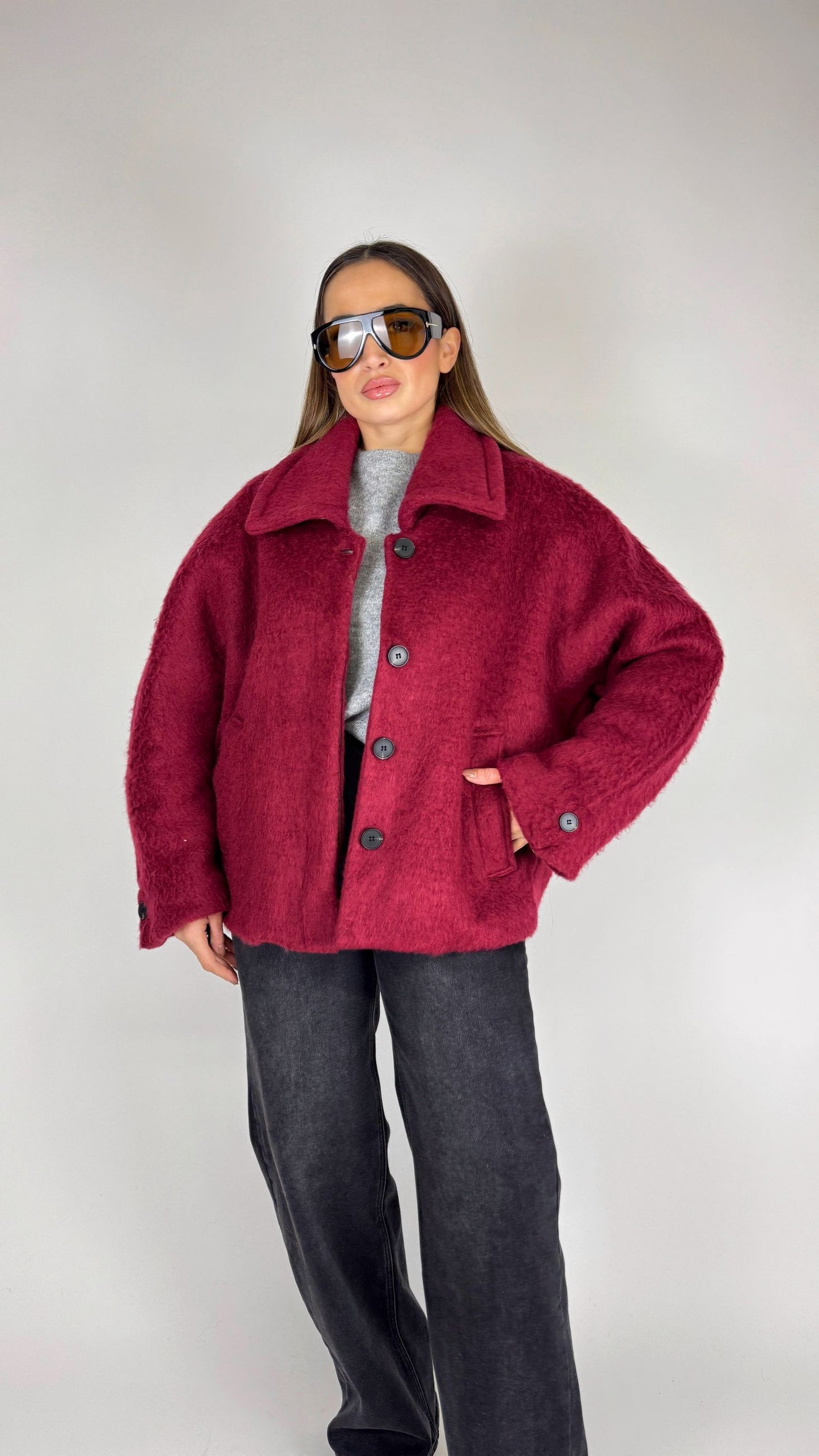 Giaccone bordeaux Lumina