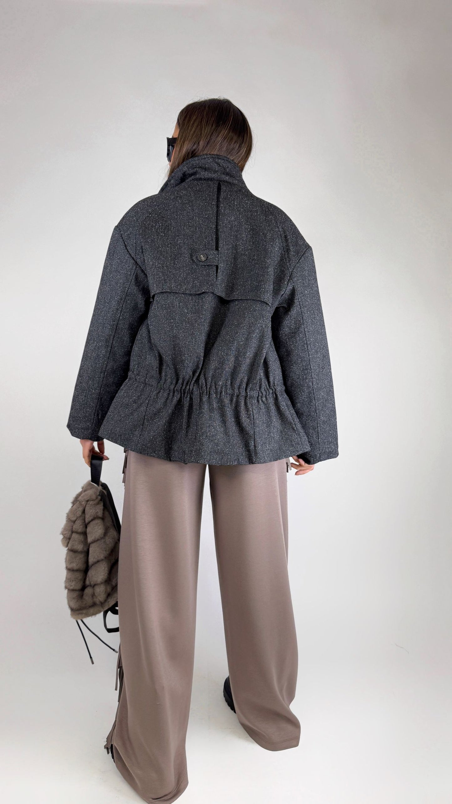 Giaccone con coulisse Lumina