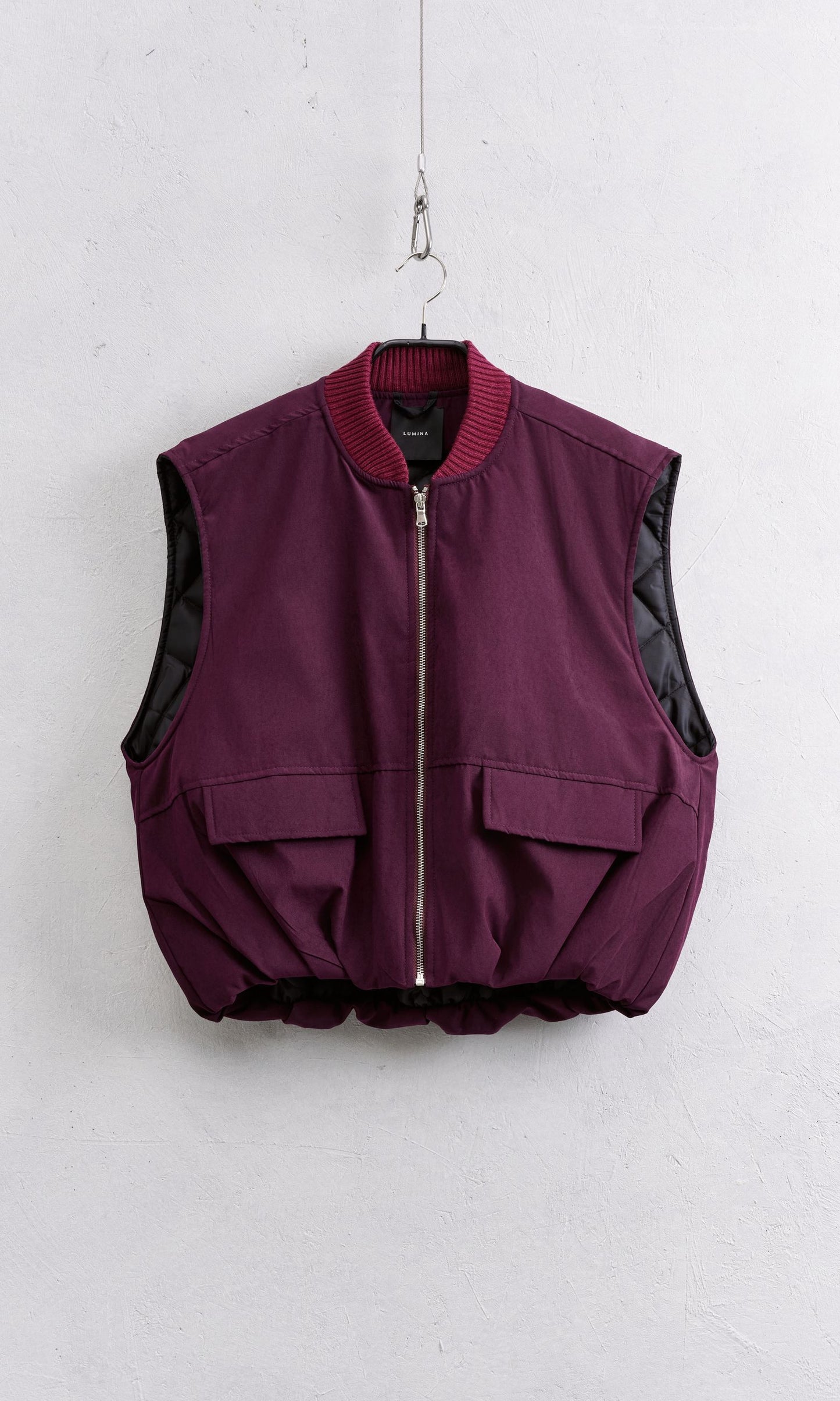 Smanicato bomber Lumina Bordeaux