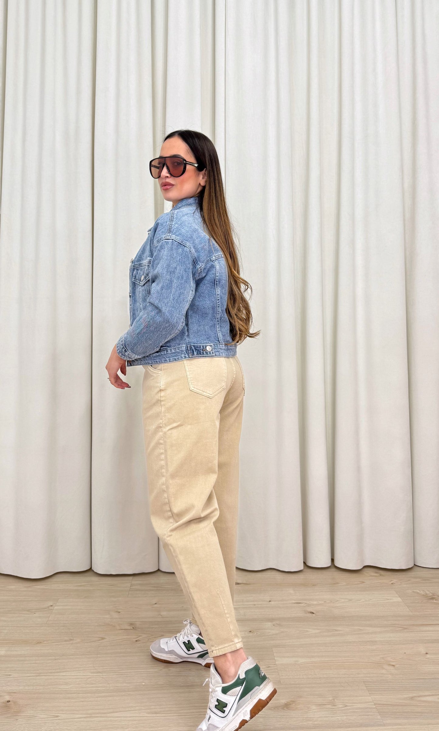 Giacca jeans basic