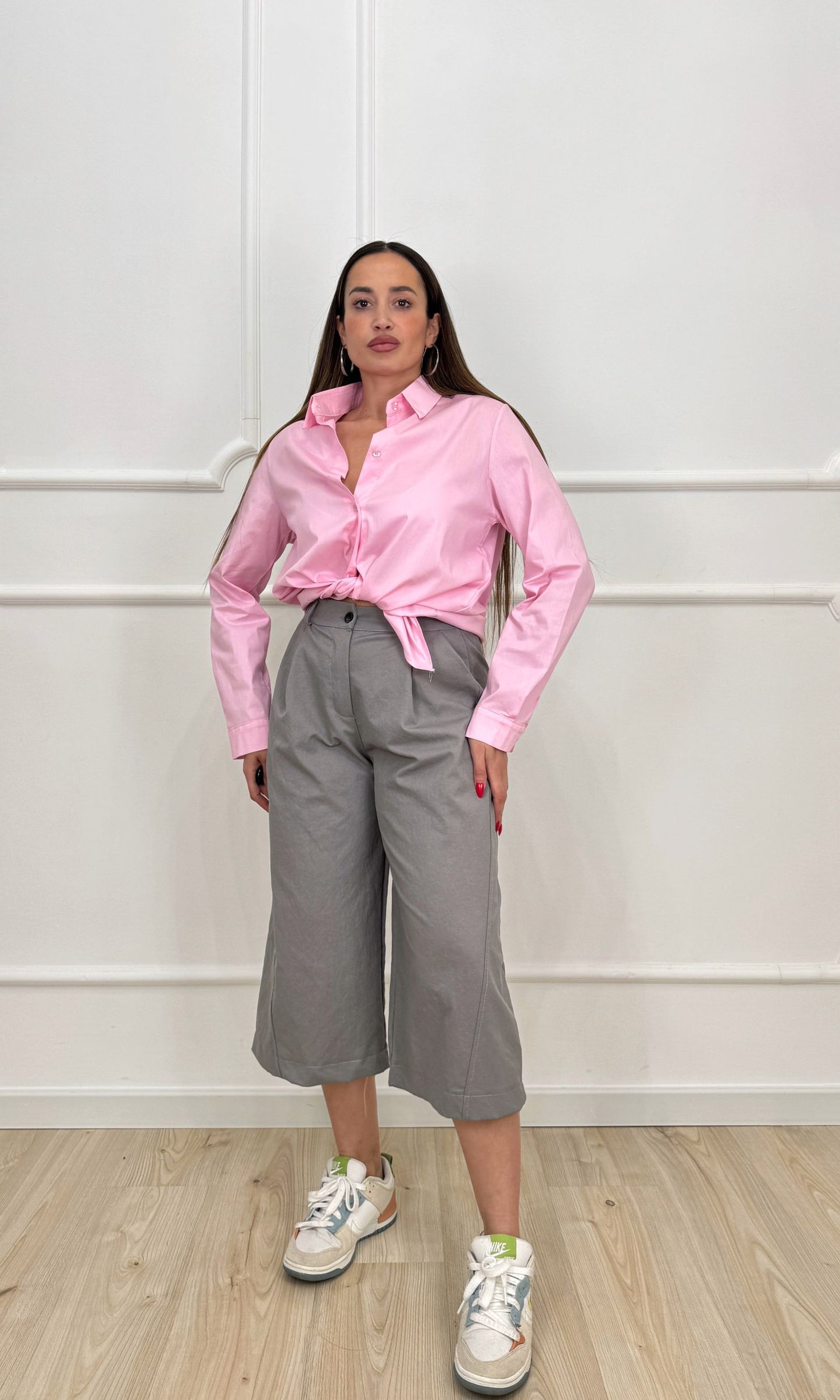 Camicia basic ampia