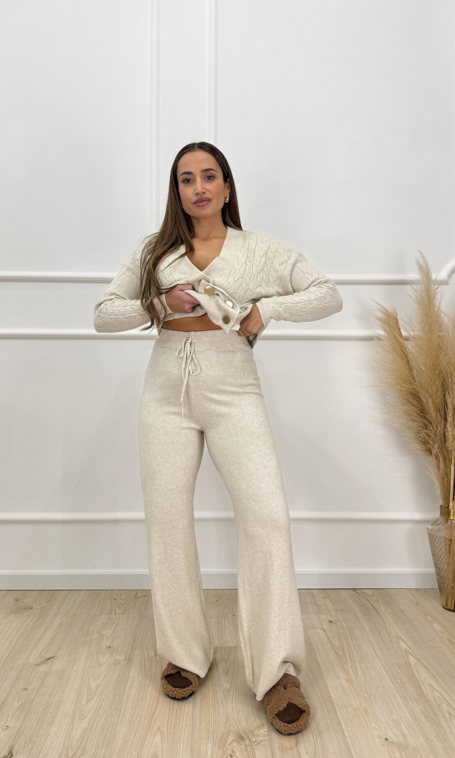 Coordinato con trecce 'Silvia'