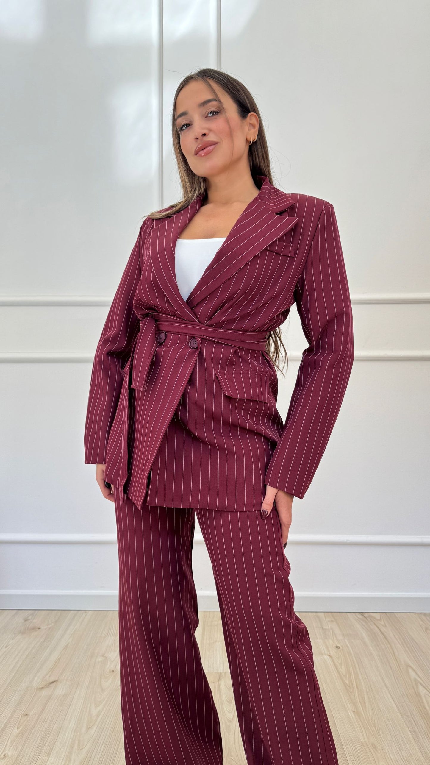 Tailleur gessato