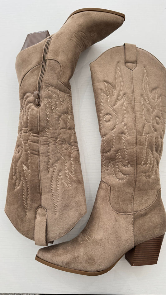 Texano camoscio classico