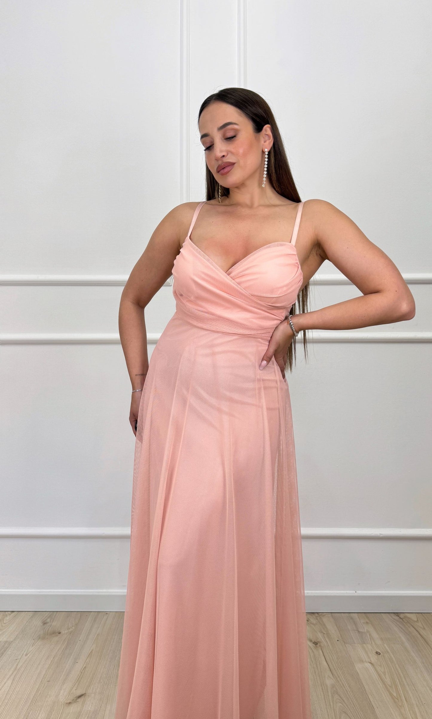 Vestito tulle morbido
