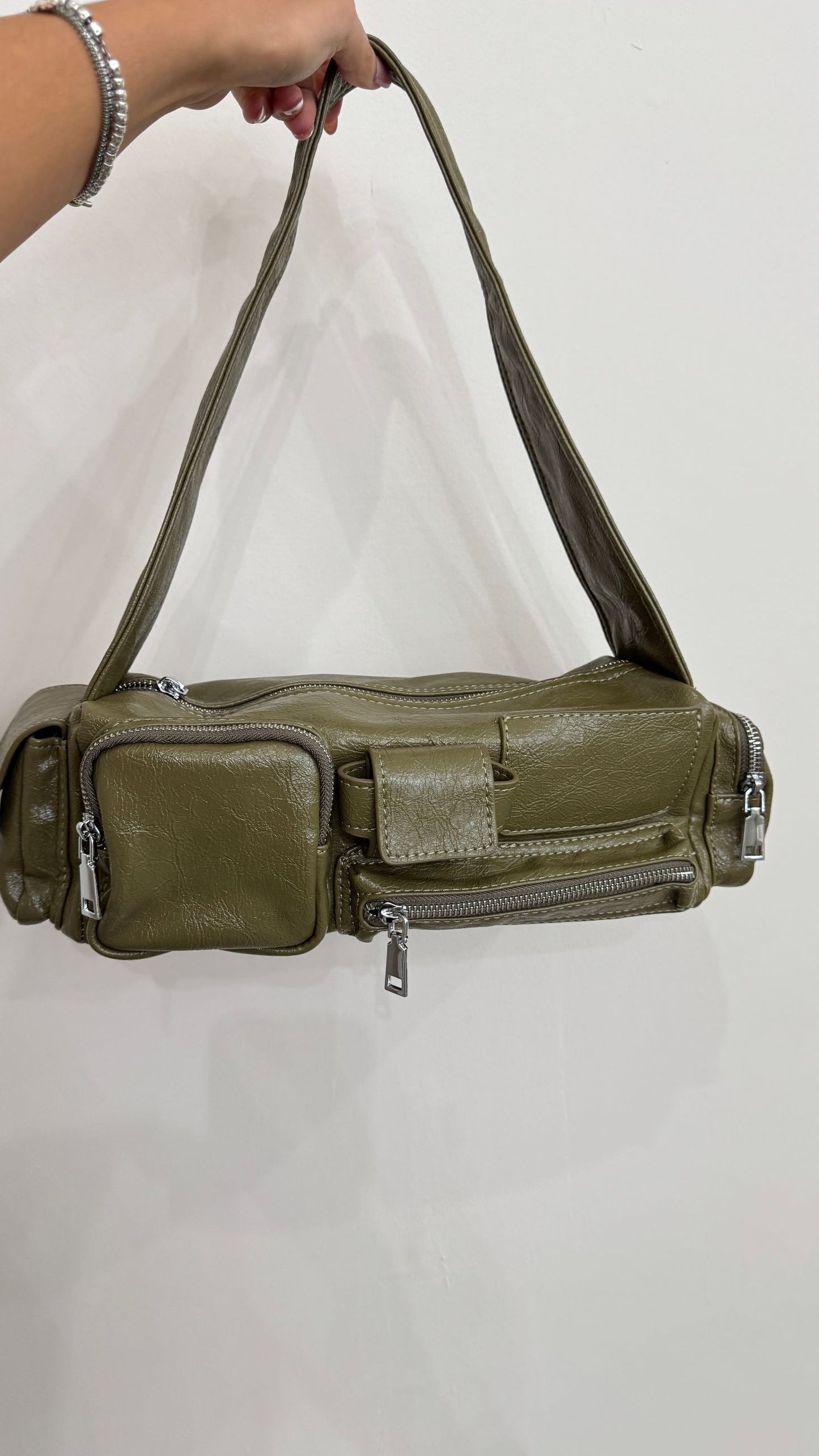 Borsa multitasking verde