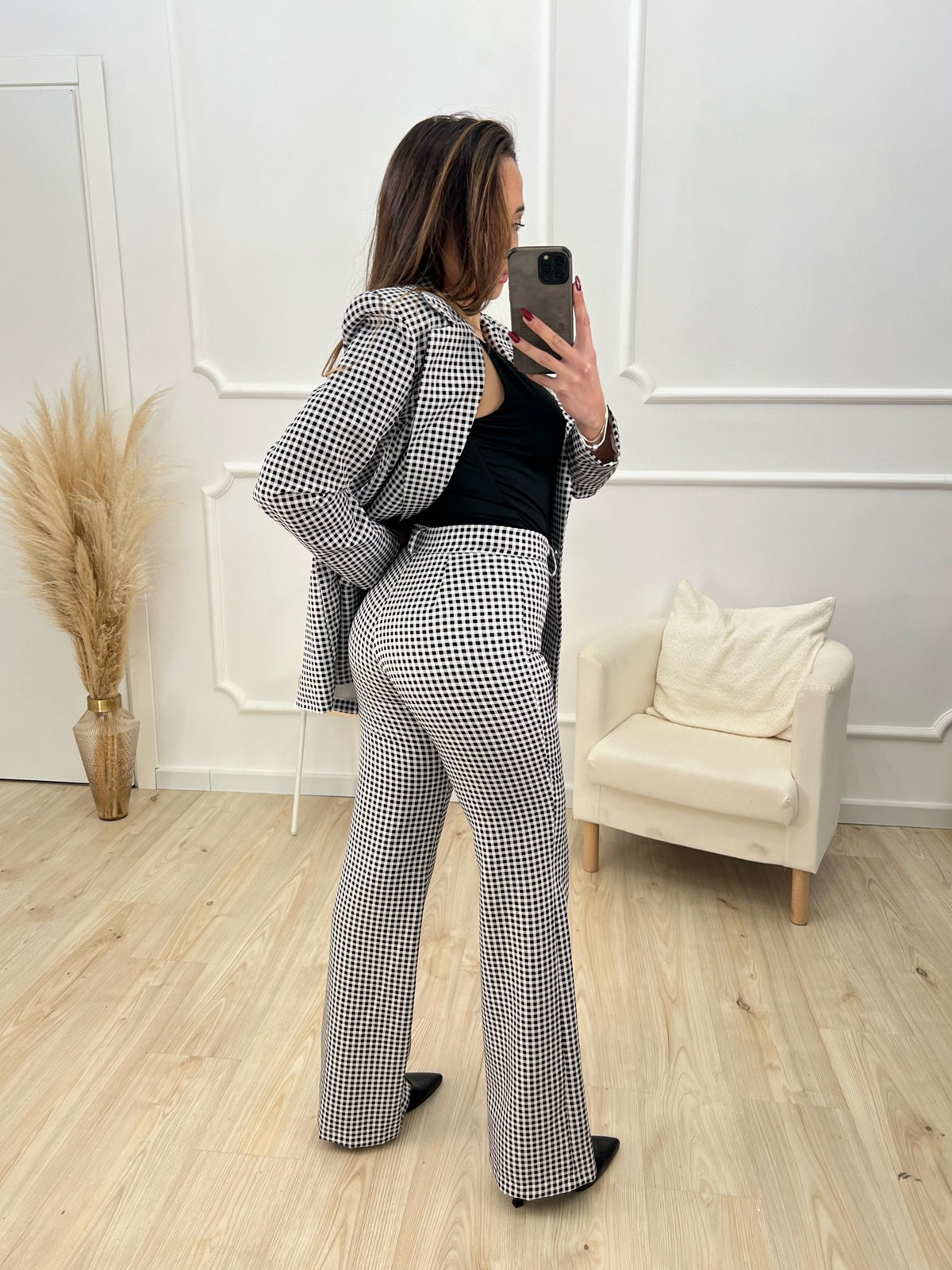 Tailleur quadretti