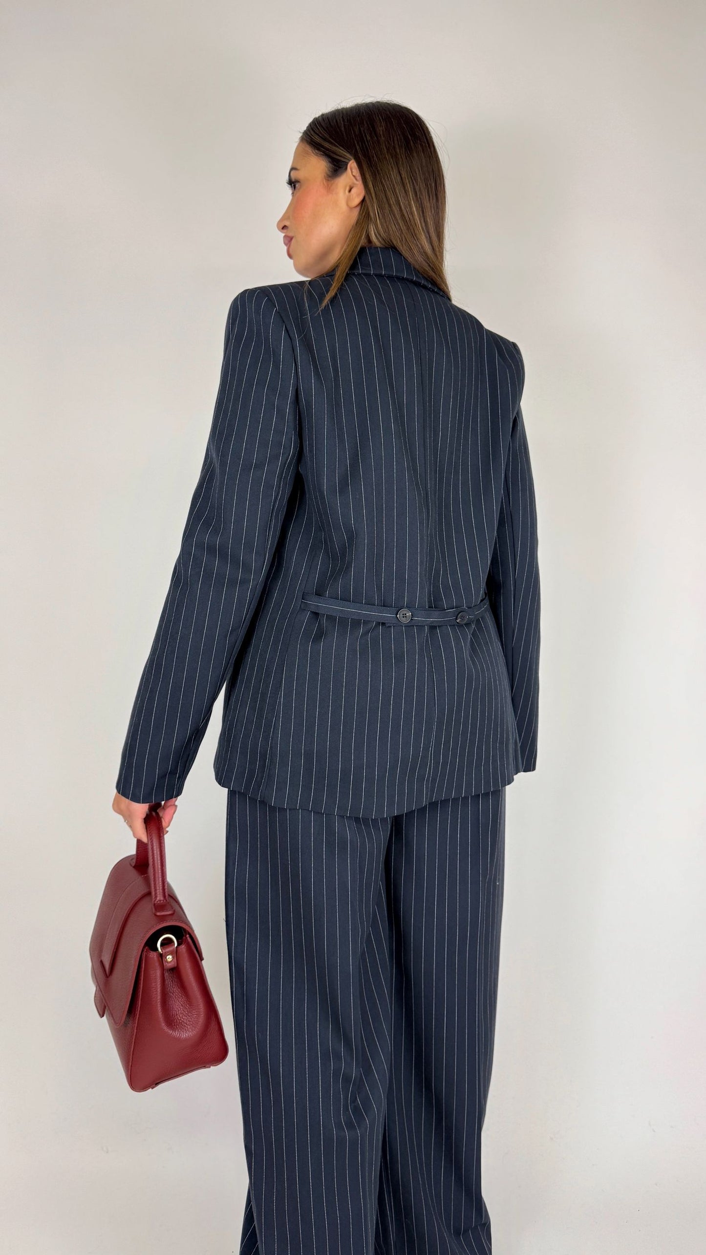 Tailleur “Office” gessato