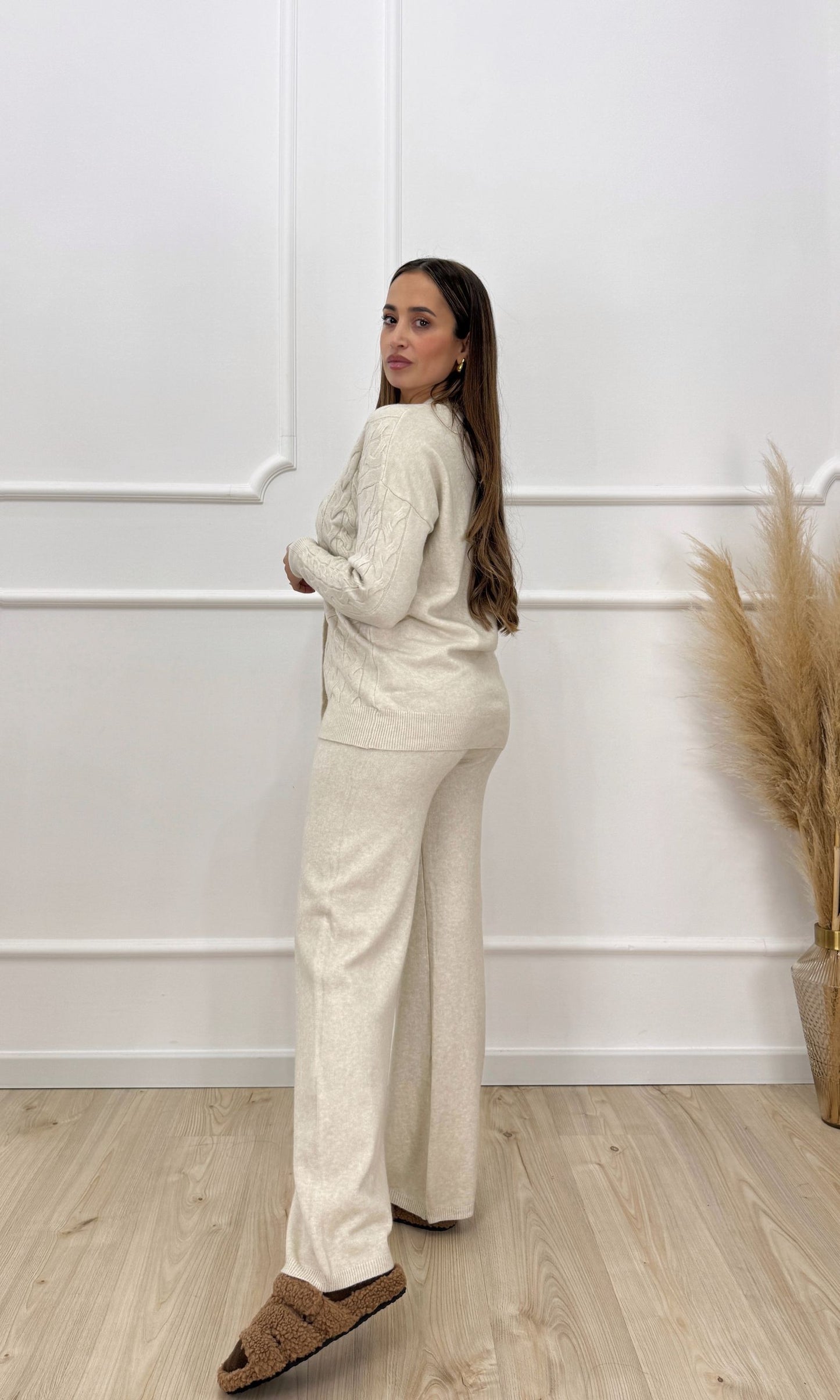 Coordinato con trecce 'Silvia'