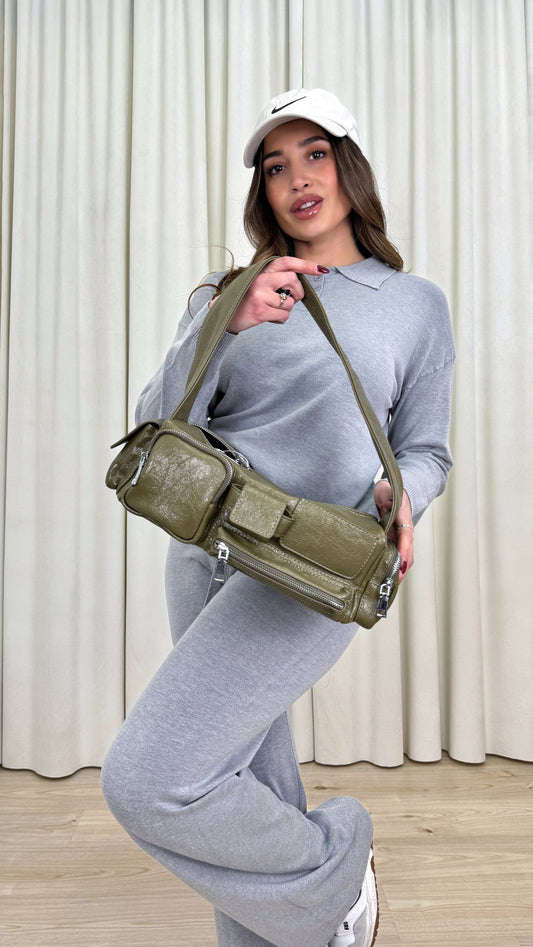 Borsa multitasking verde