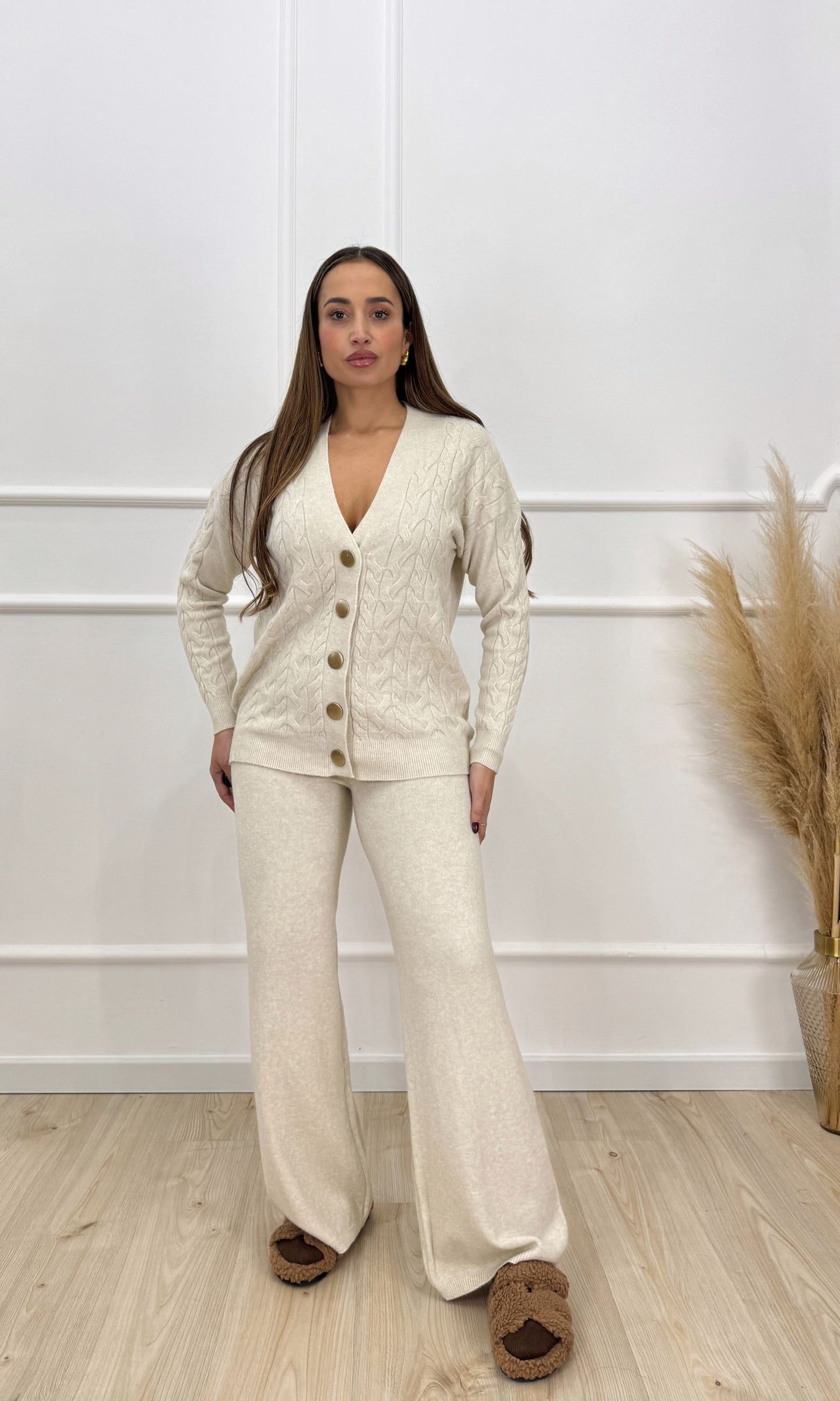 Coordinato con trecce 'Silvia'