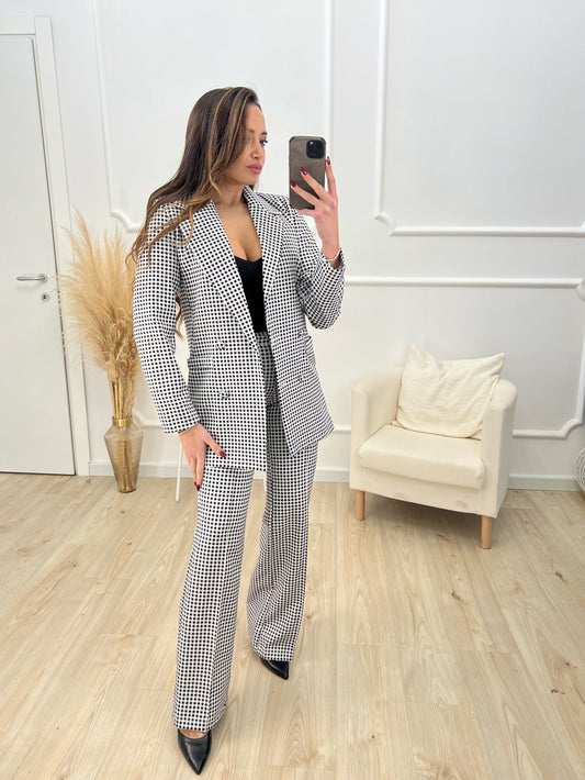 Tailleur quadretti