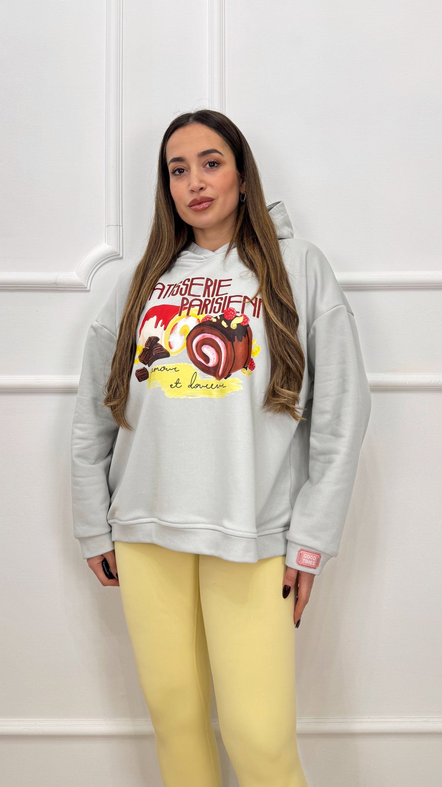 Felpa con cappuccio 'Parisienne'