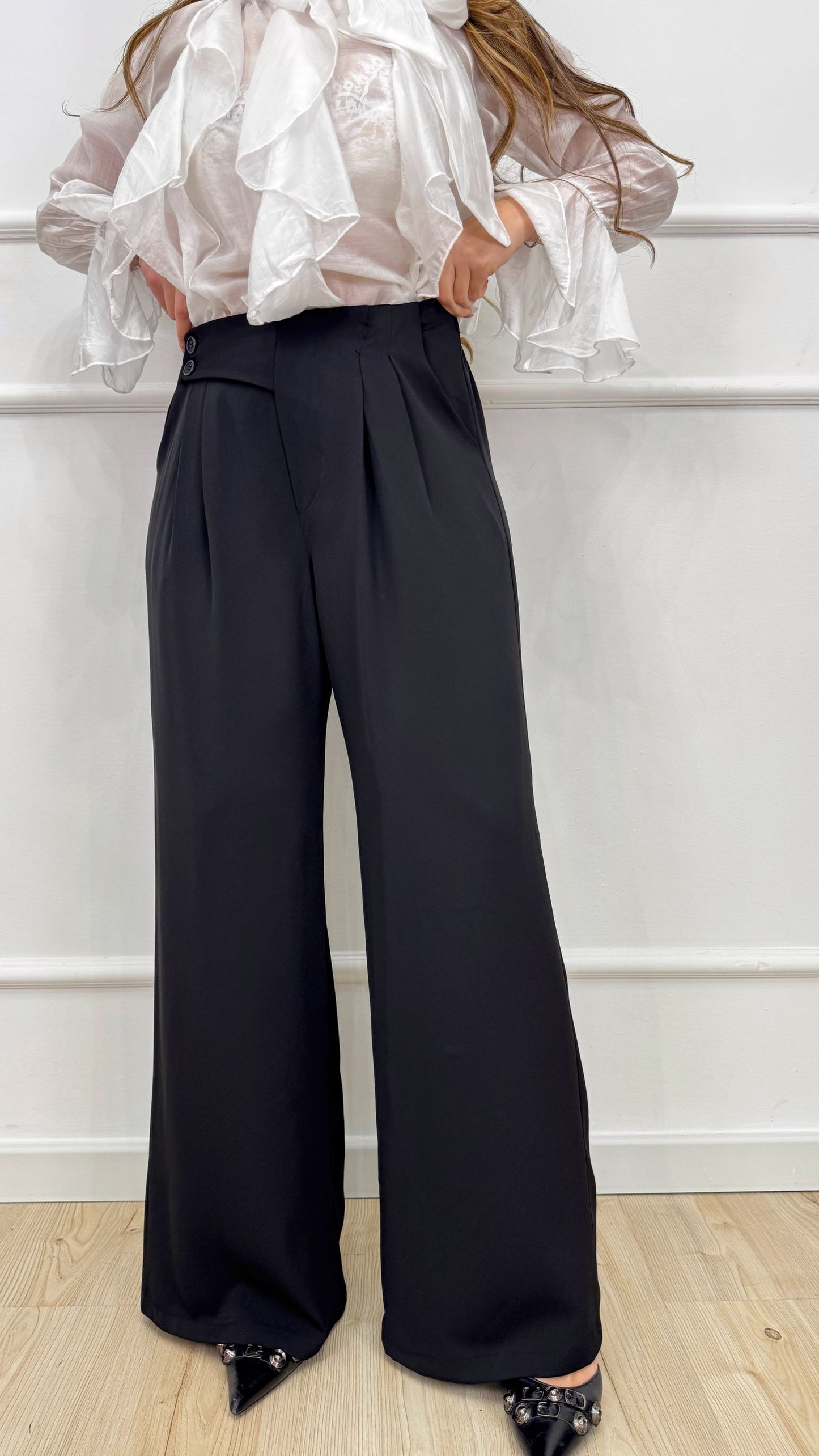 Pantalone con pences 'Spring'