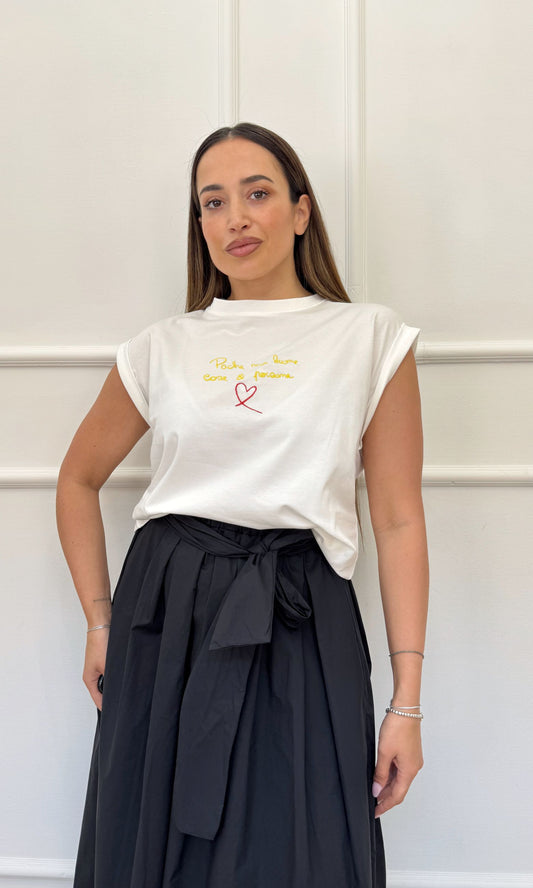 T-shirt 'Poche ma buone'
