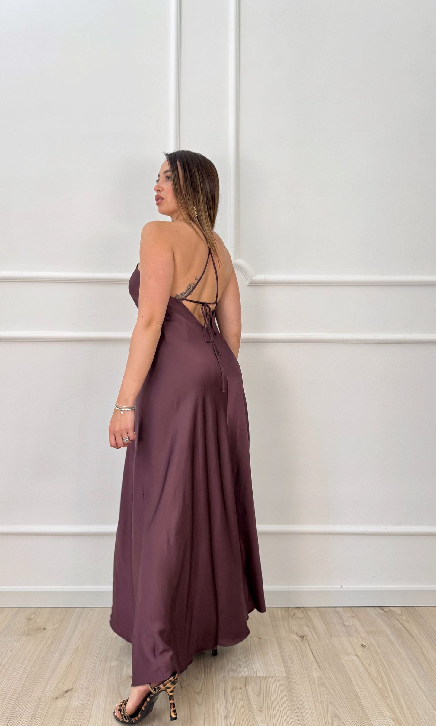 Vestito in satin 'Top'