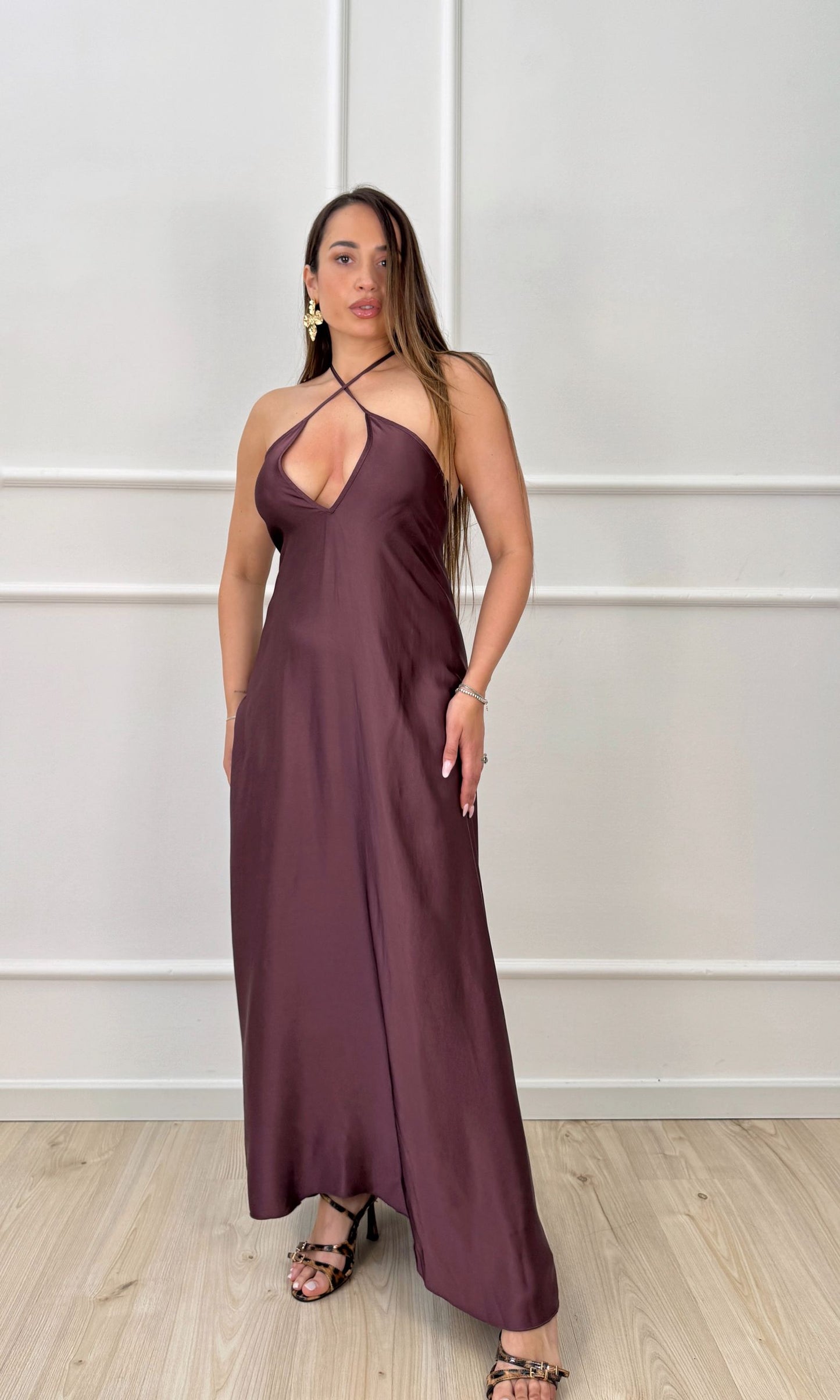 Vestito in satin 'Top'