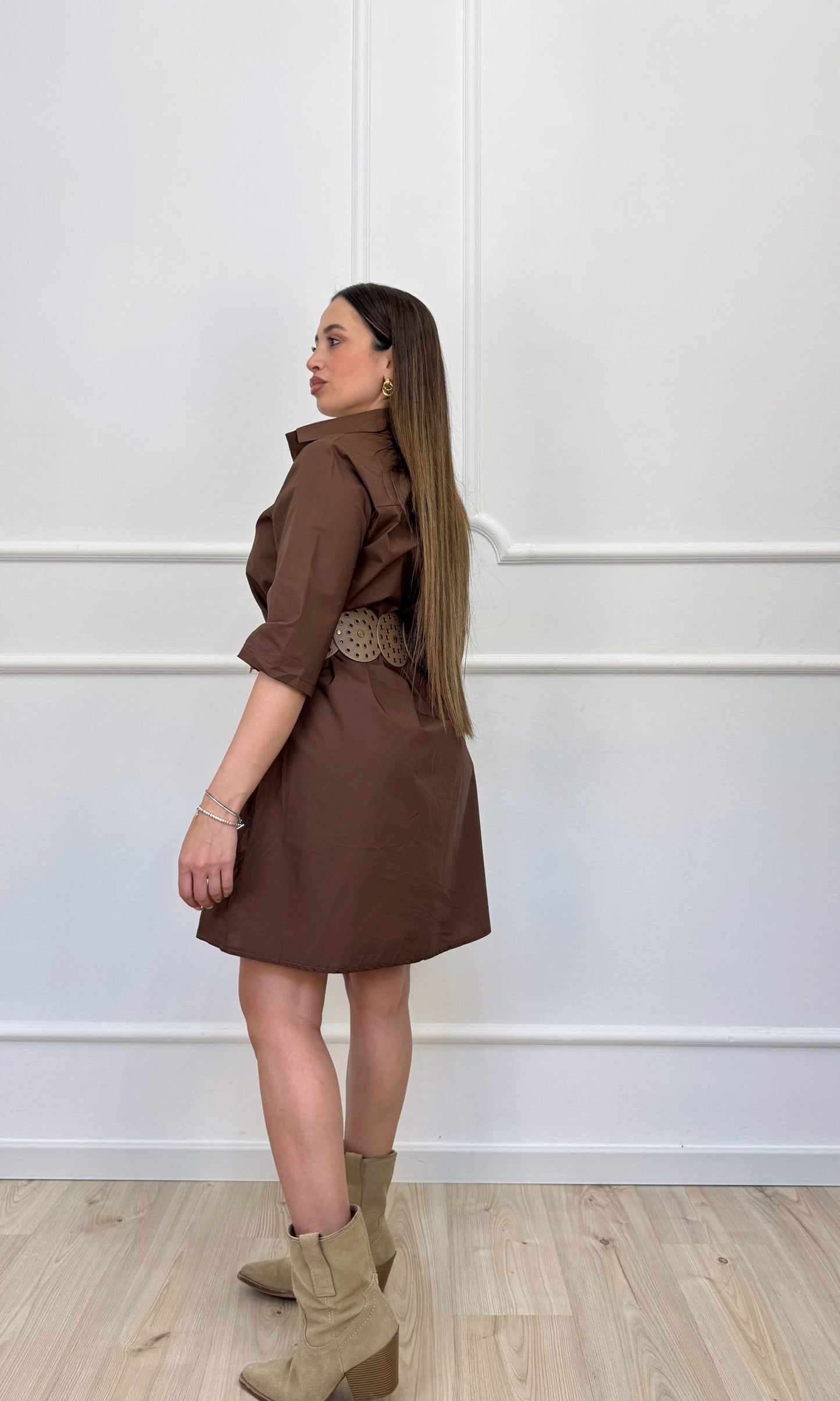Vestito modello camicia