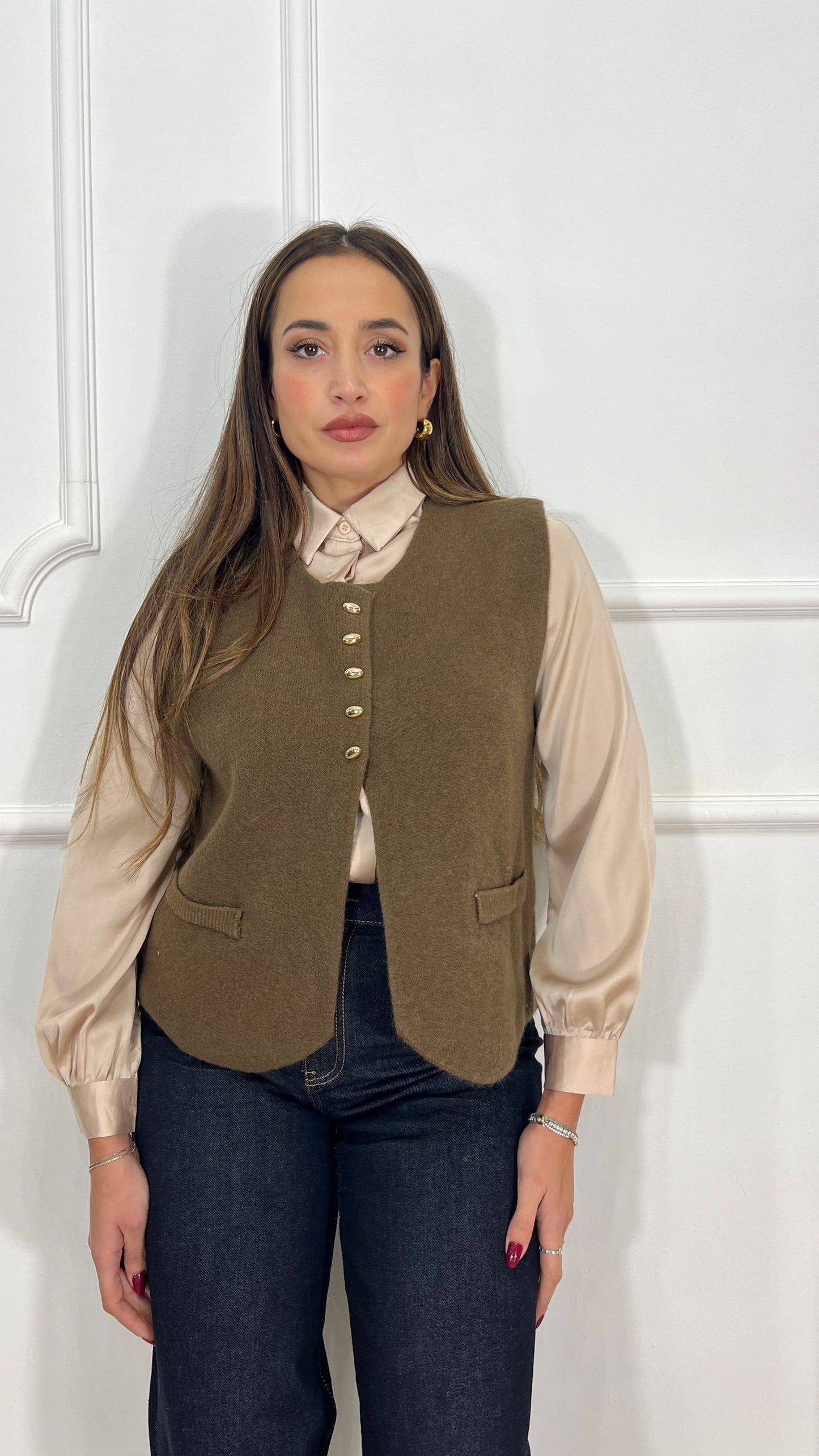 Gilet 'Paris' choco