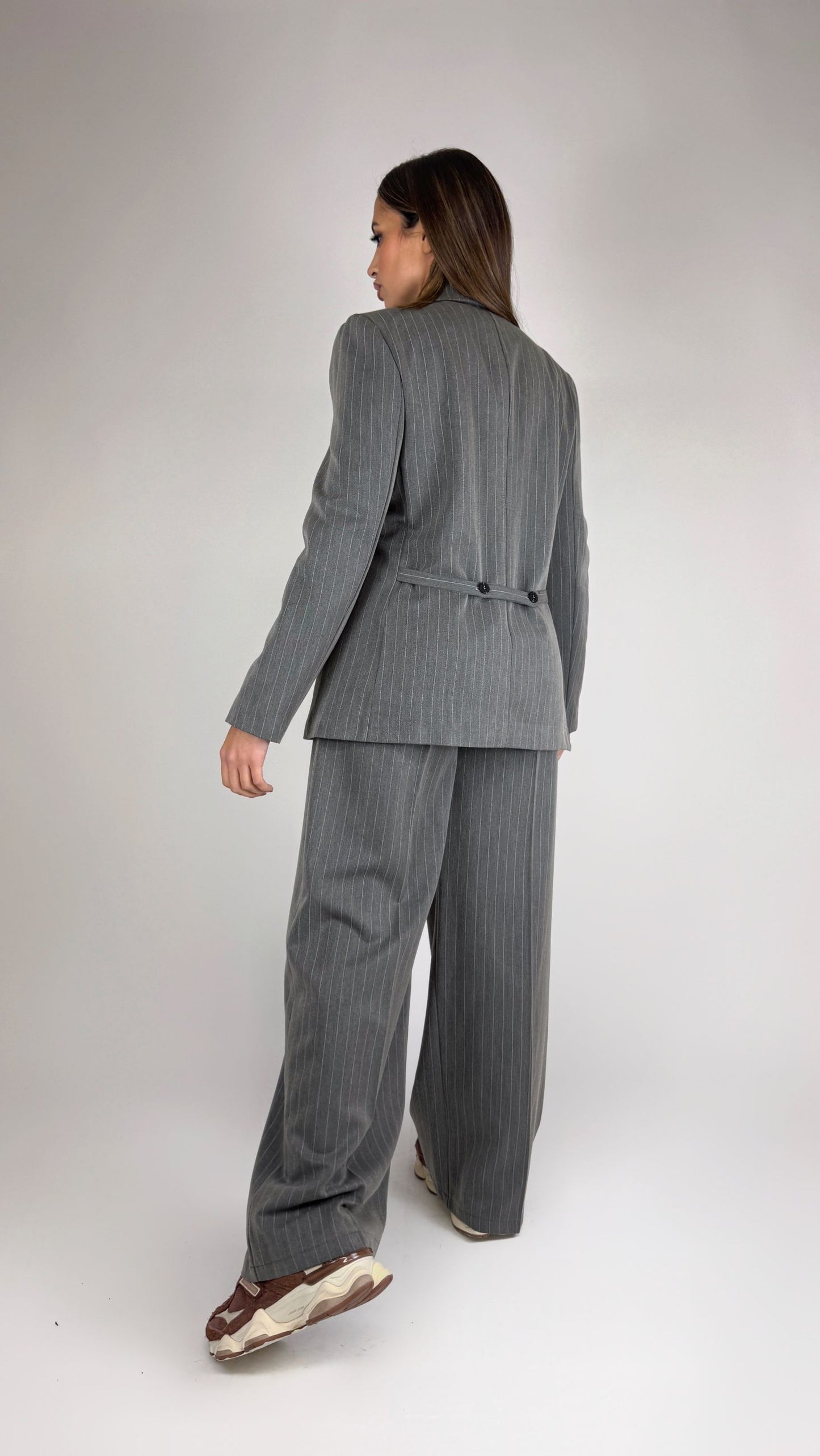 Tailleur “Office” gessato