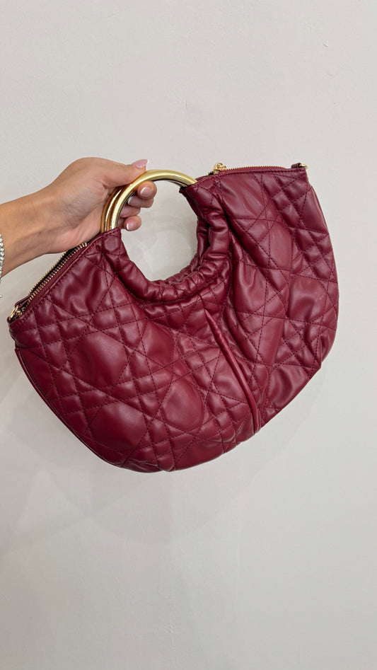 Borsa 'Vivian' bodeaux