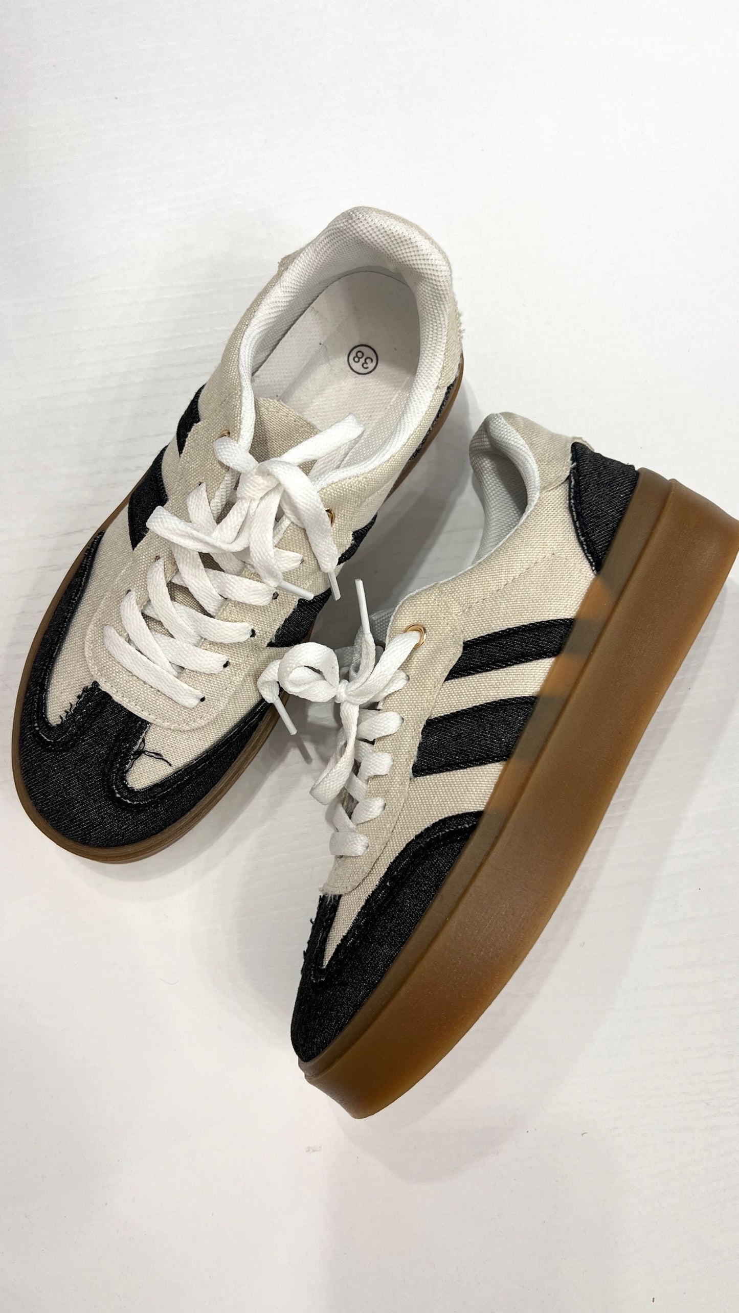 Sneakers denim nere