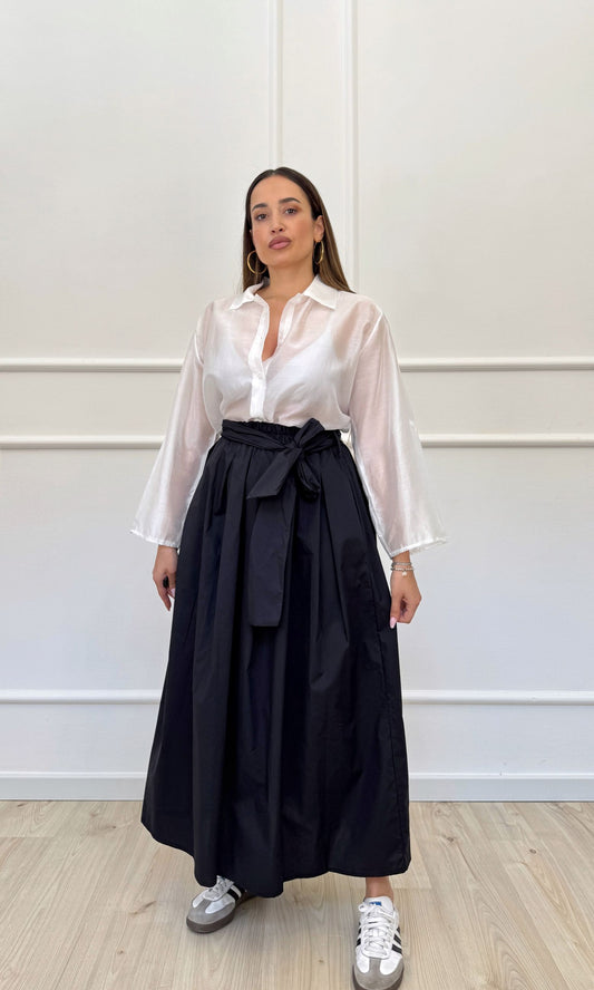 Gonnellone in cotone midi