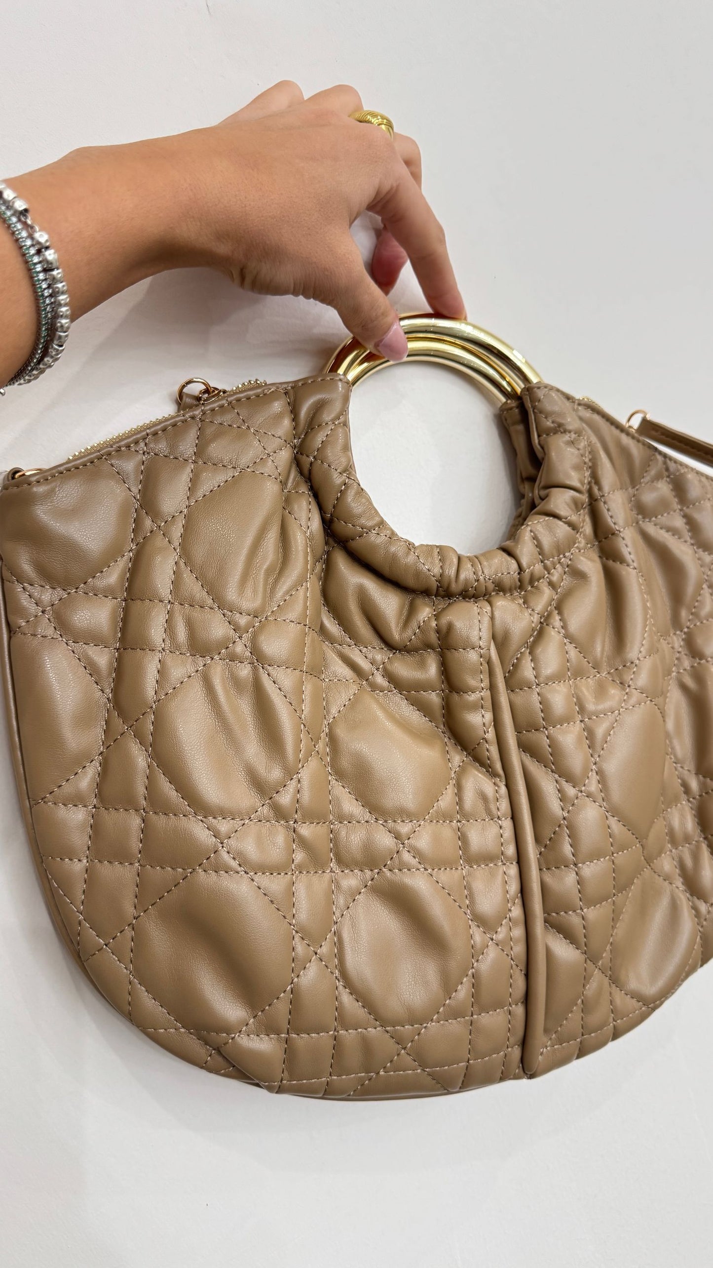 Borsa 'Vivian' beige