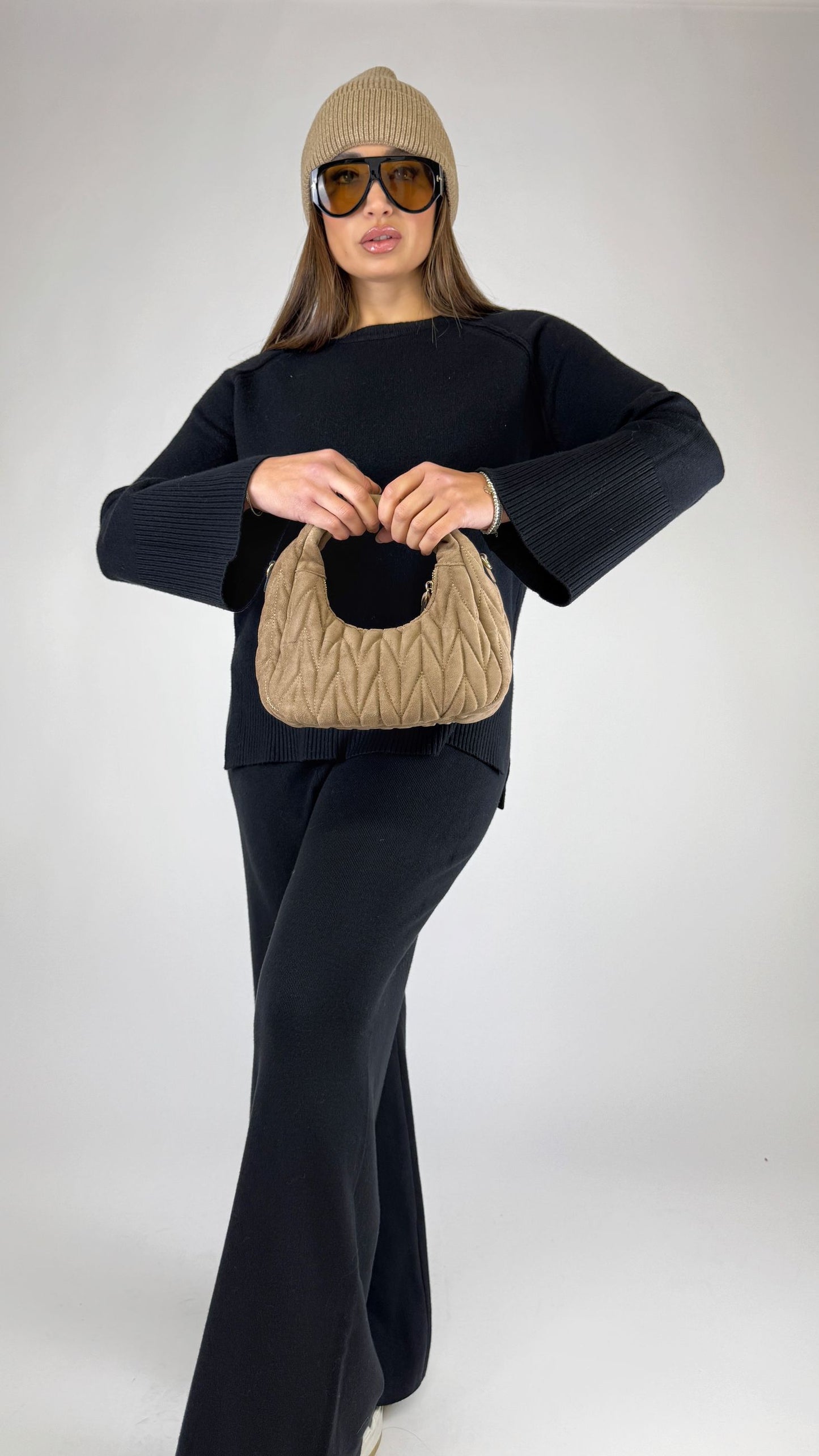 Borsa 'Miu' beige