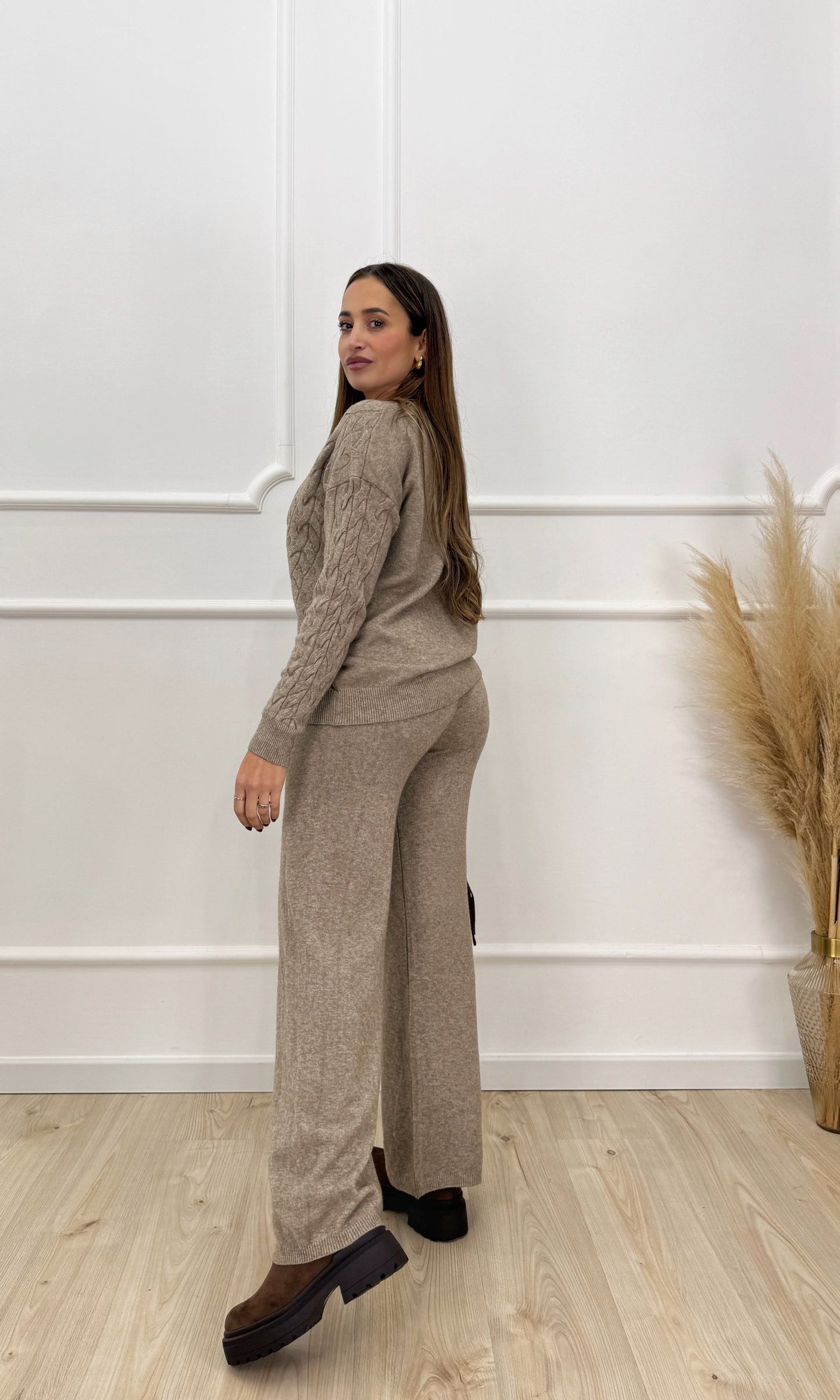 Coordinato con trecce 'Silvia'