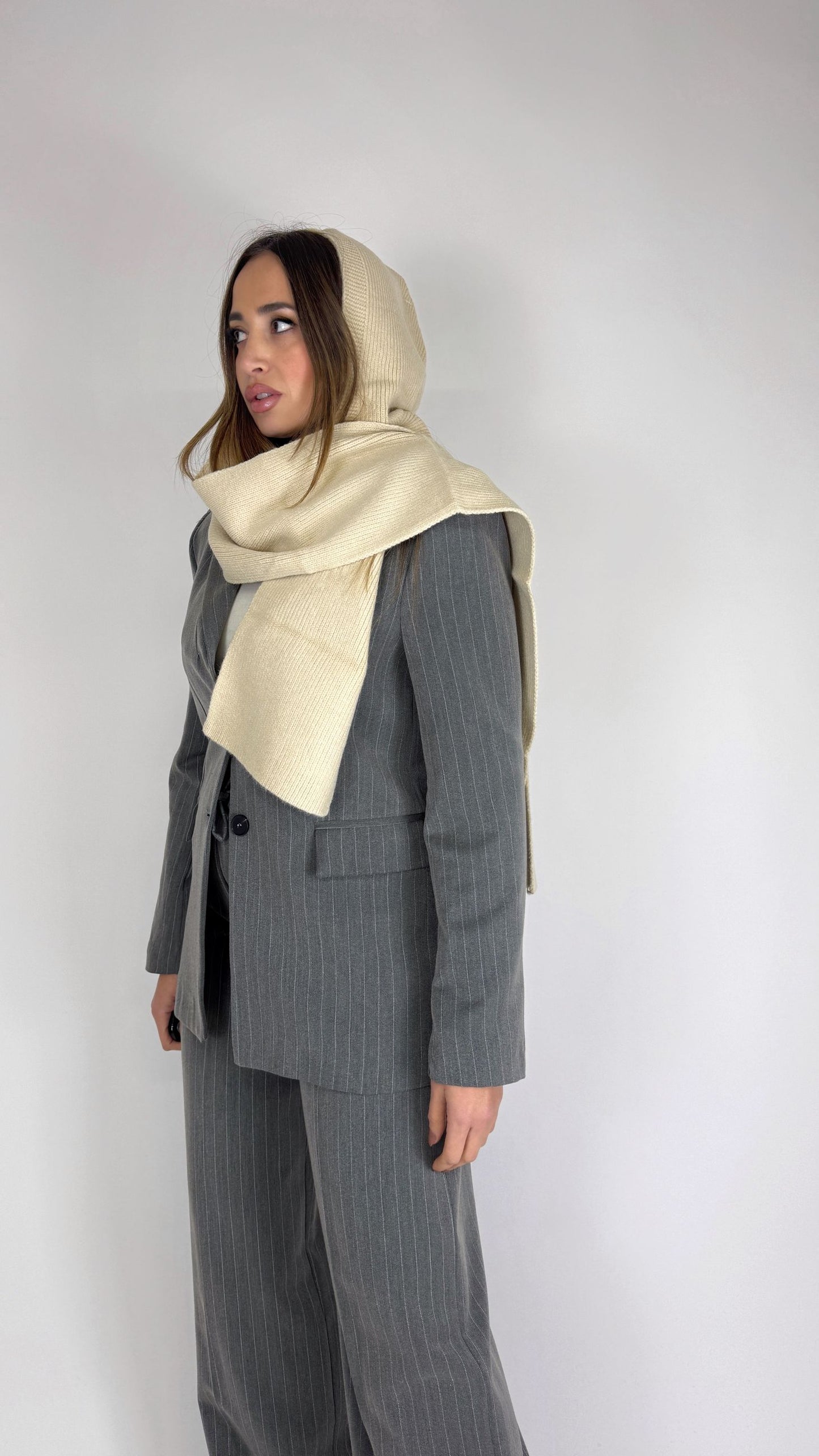 Tailleur “Office” gessato