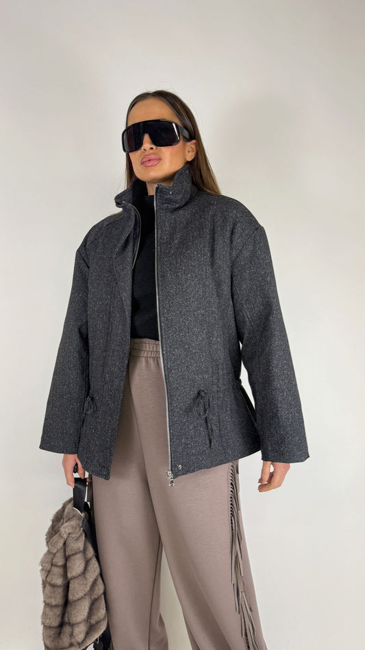 Giaccone con coulisse Lumina