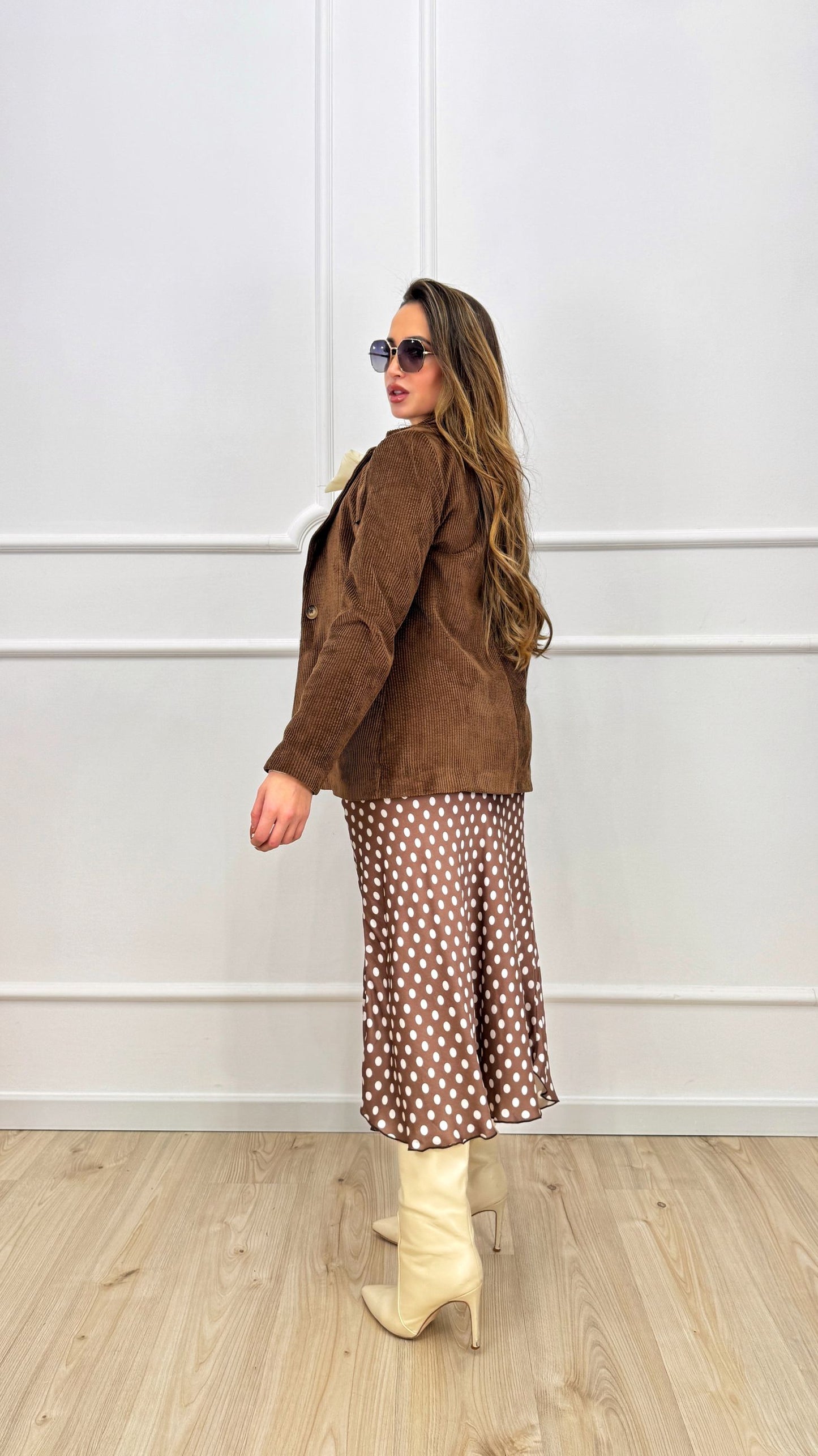 Giacca in velluto a costine